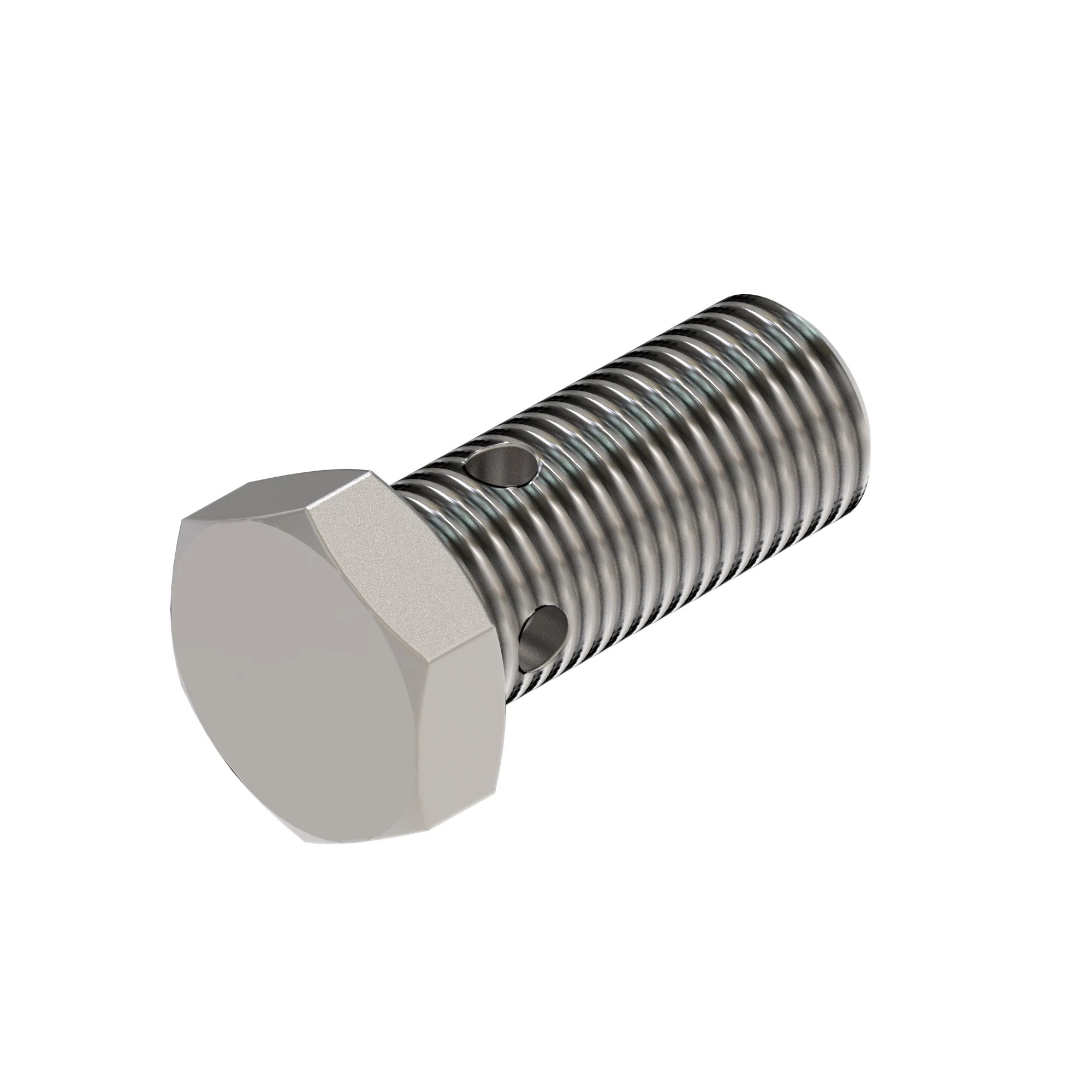 FITTING, BANJO SCR, METRIC, 4-HOLE
