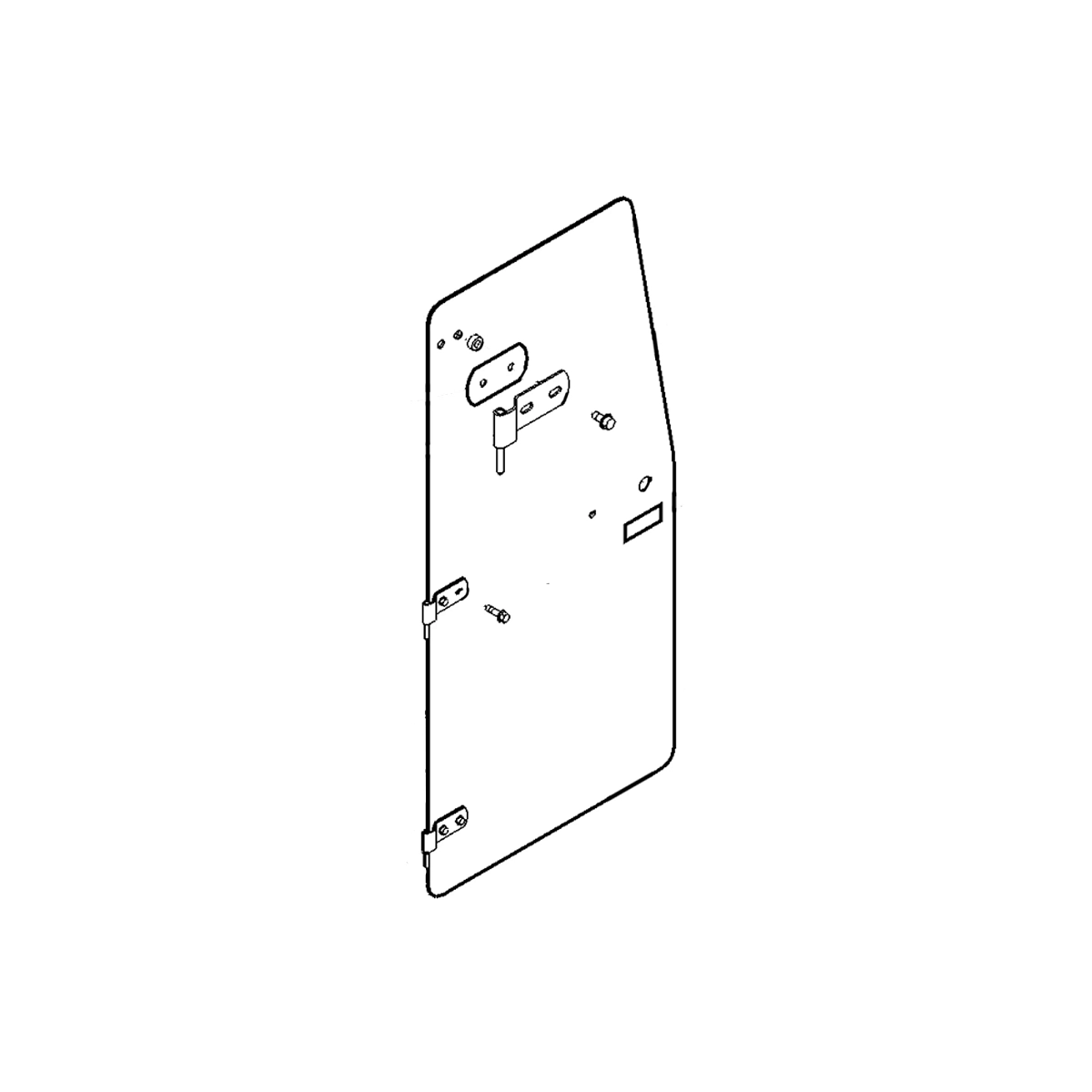 Door Glass Cw Decal