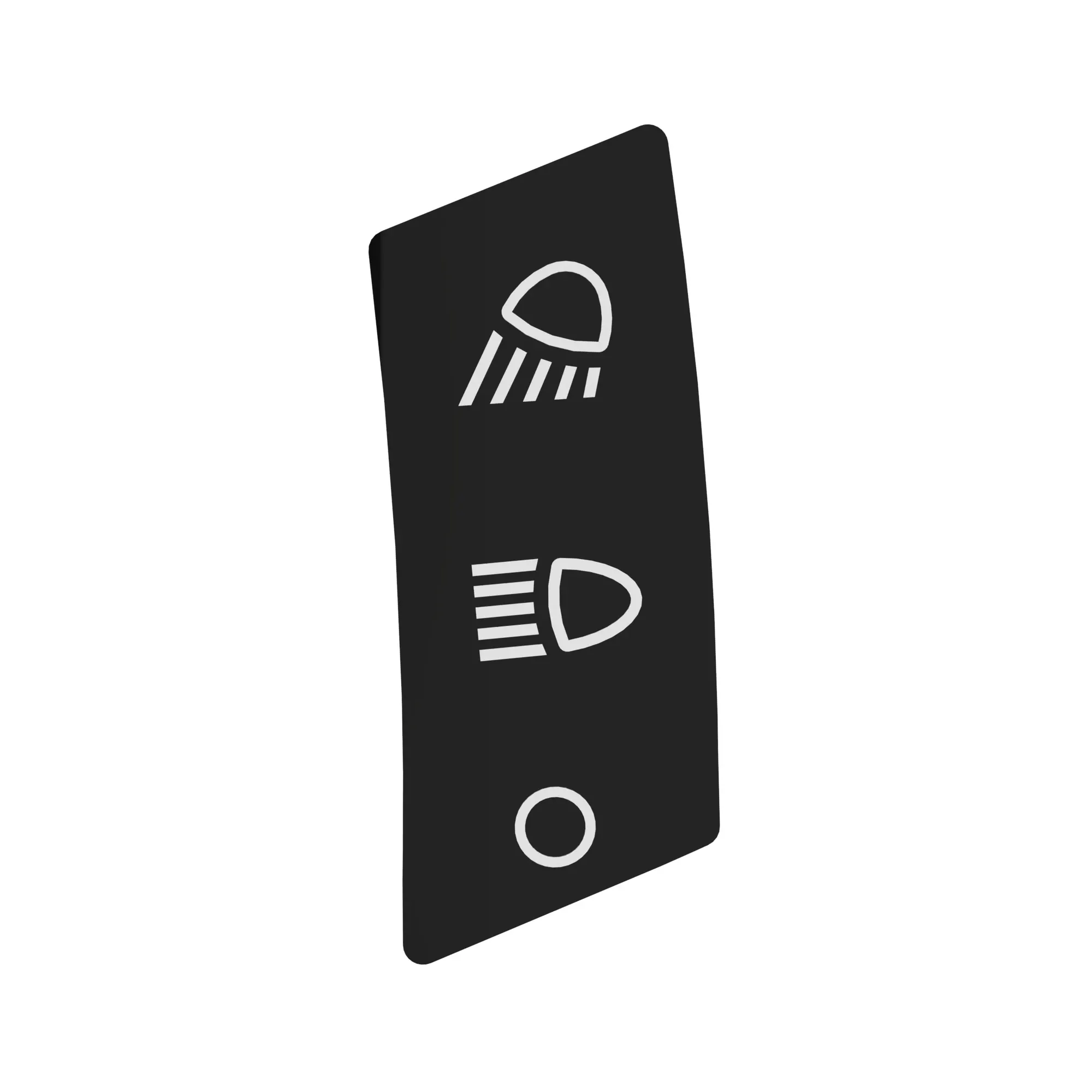 John Deere Light Switch Label - SU62596