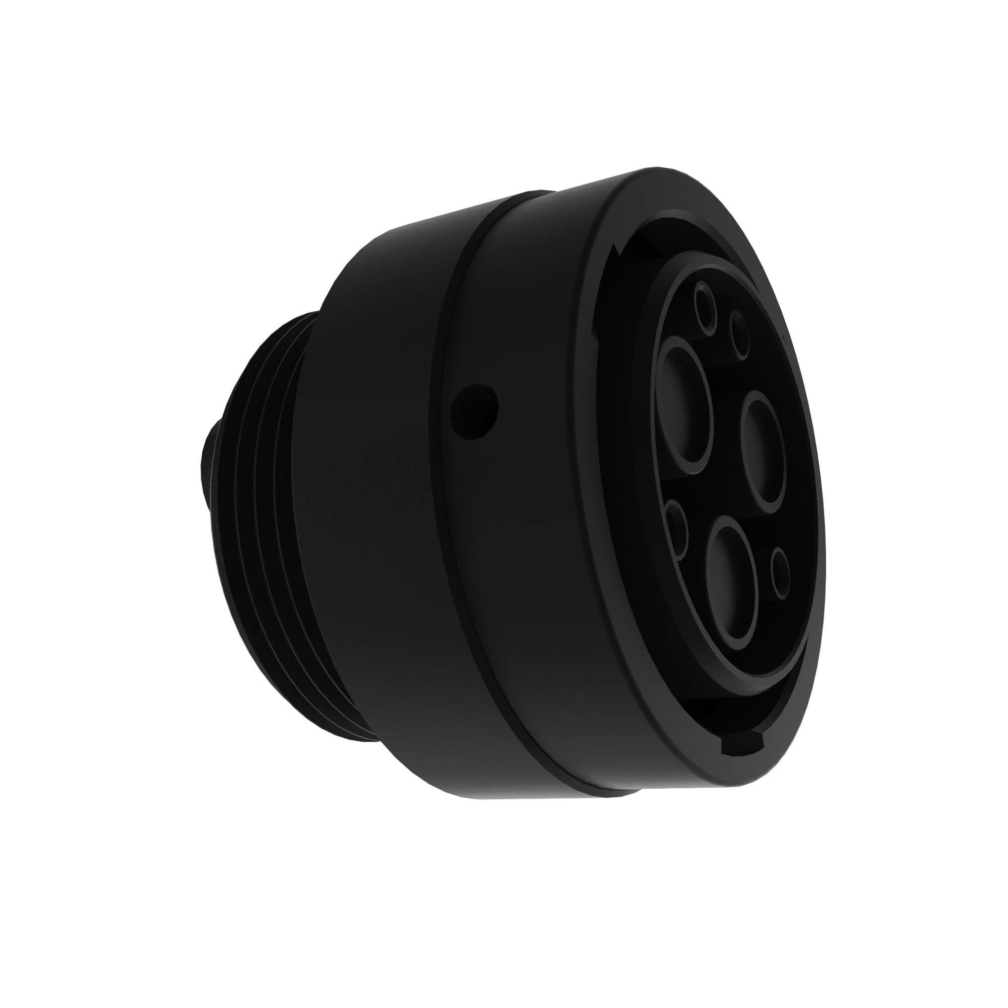 CONN DEUTSCH HDP20 6W MS BLK PLSTC