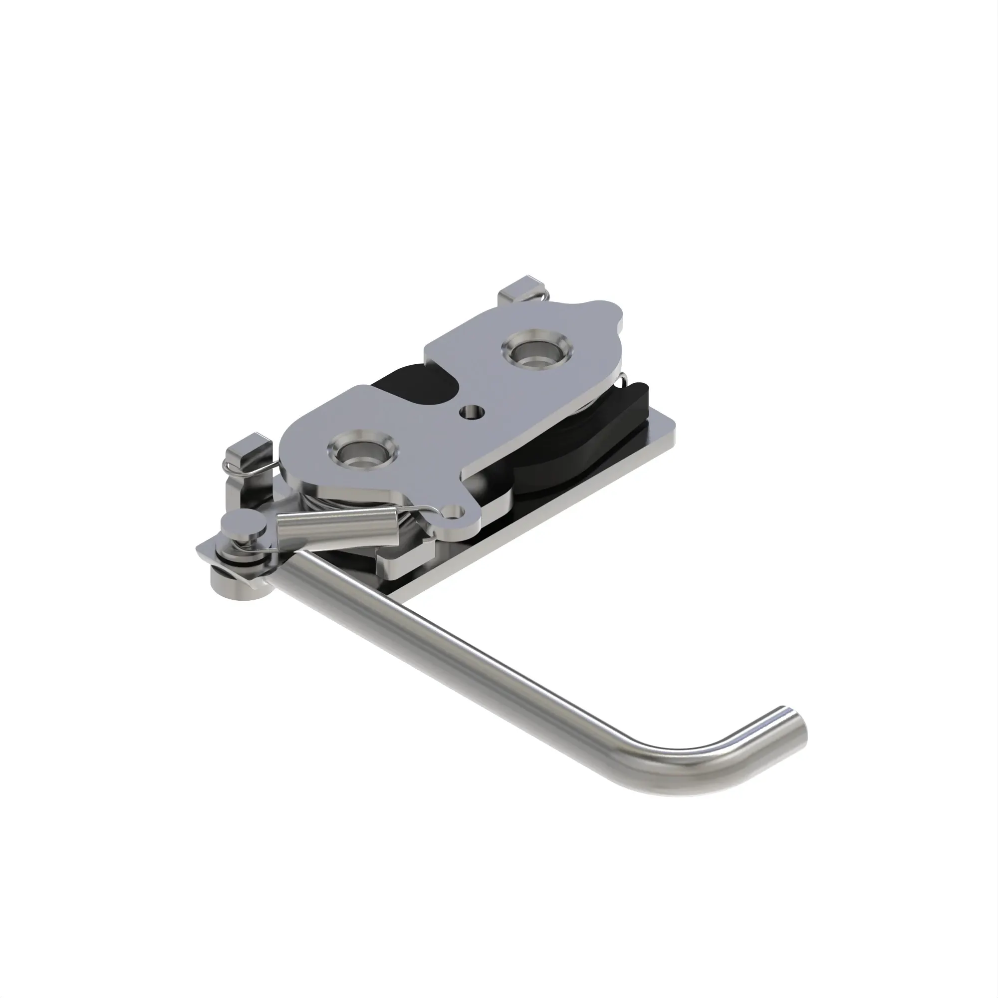 Latch, Rotary Single Jaw Hold Open