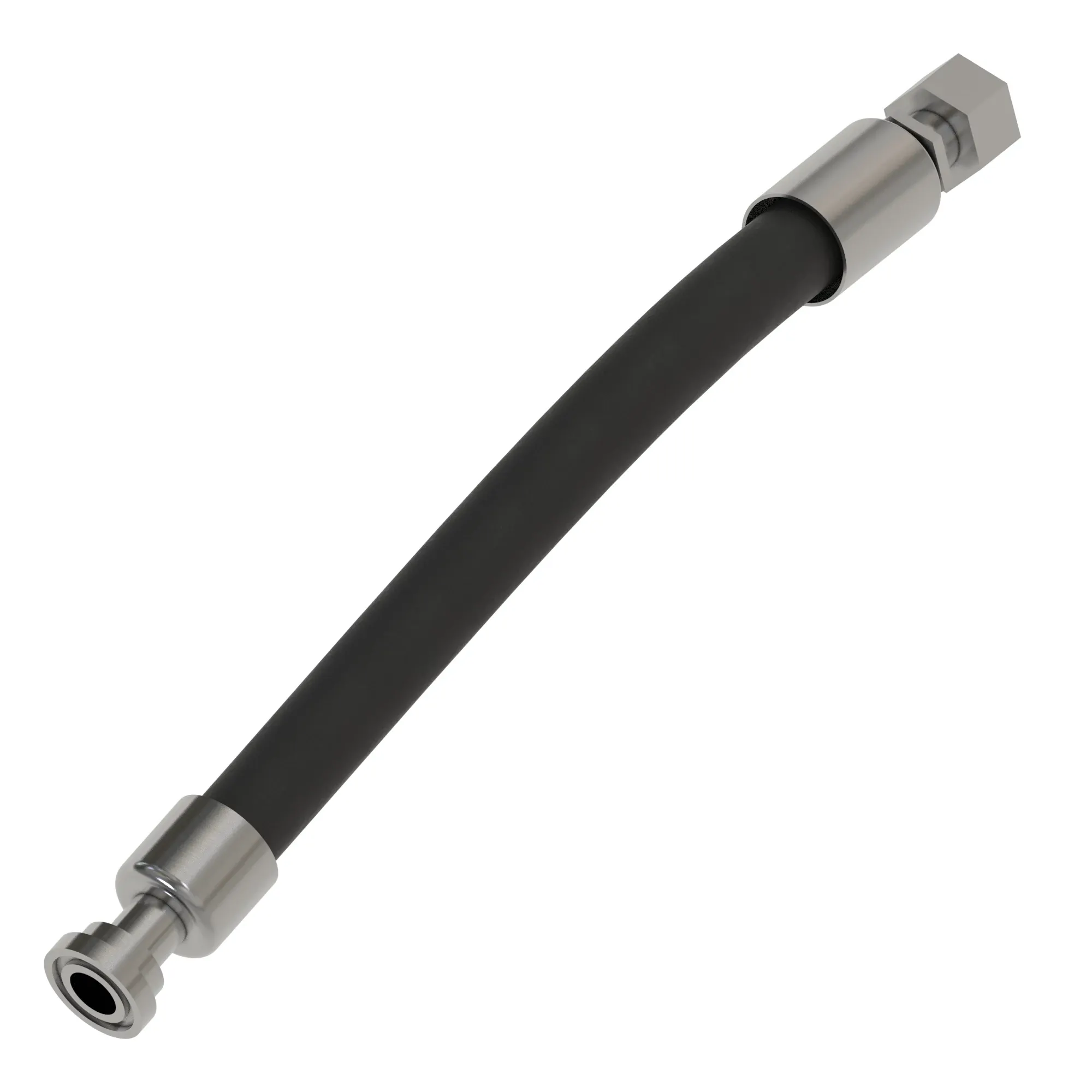 John Deere Hydraulic Hose with Straight End Fittings - AT549165