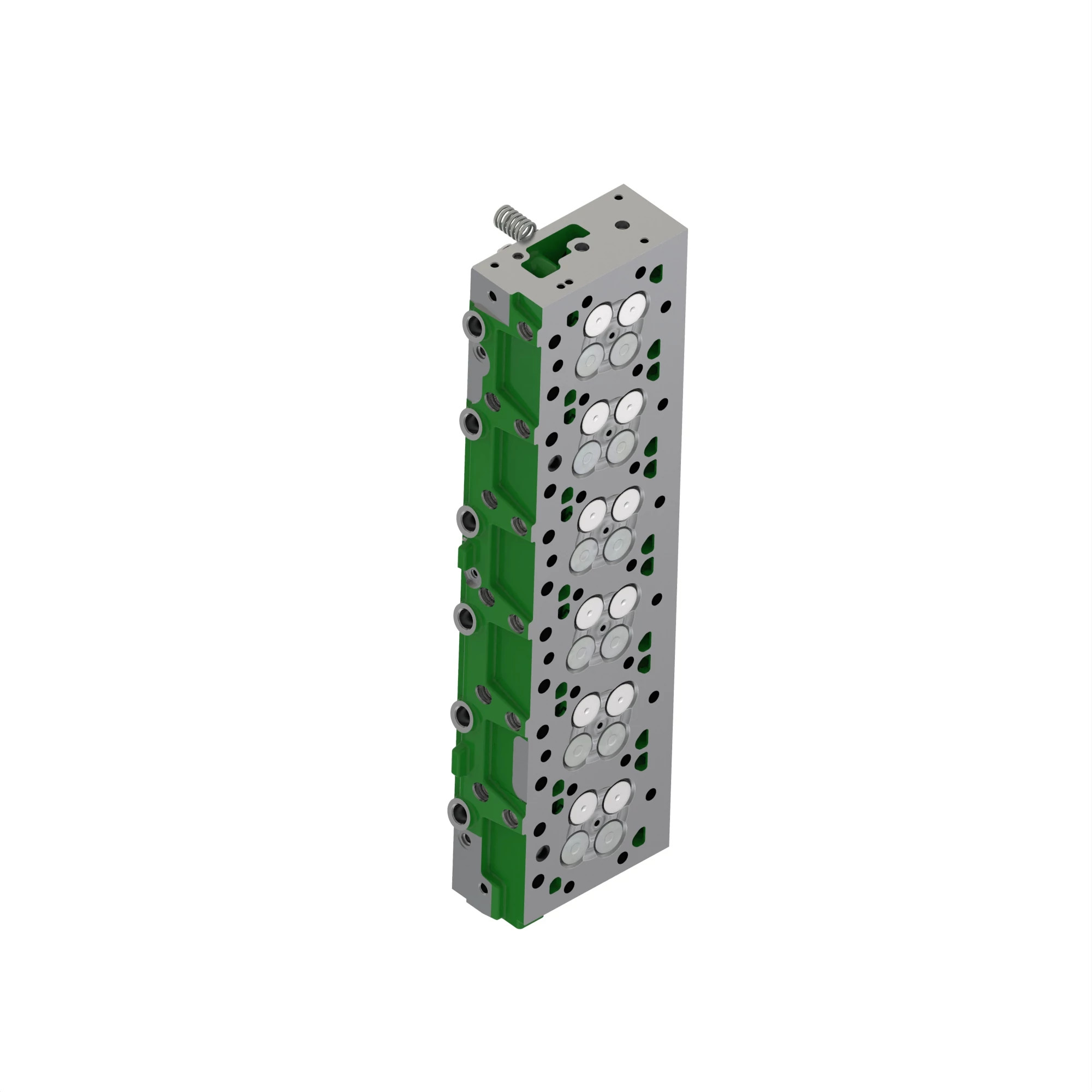 CYLINDER HEAD, ASSEMBLY WITH VALVES