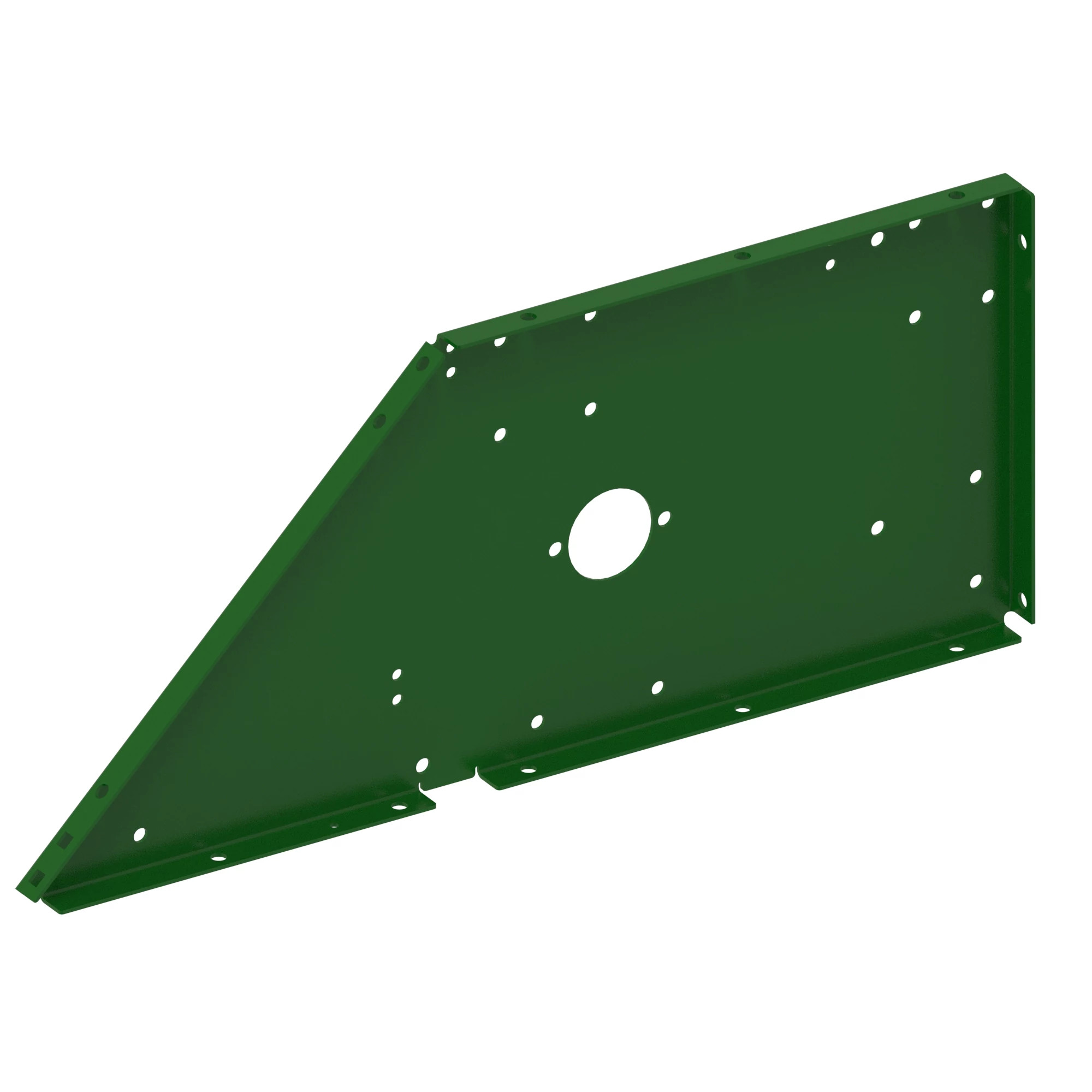 John Deere Left Side Cleaner Frame Sheet - KK39791