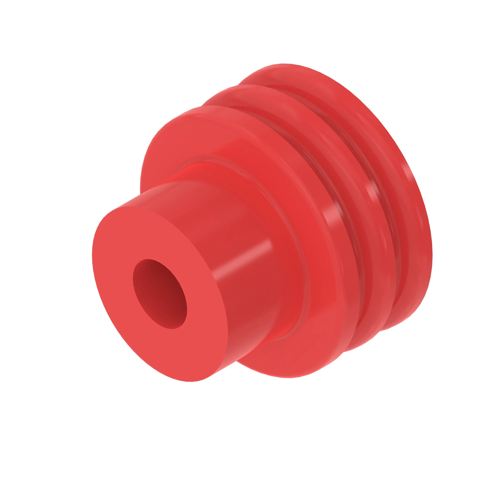 John Deere Silicon MP480 Red Electrical Connector Cable Seal - 57M9563