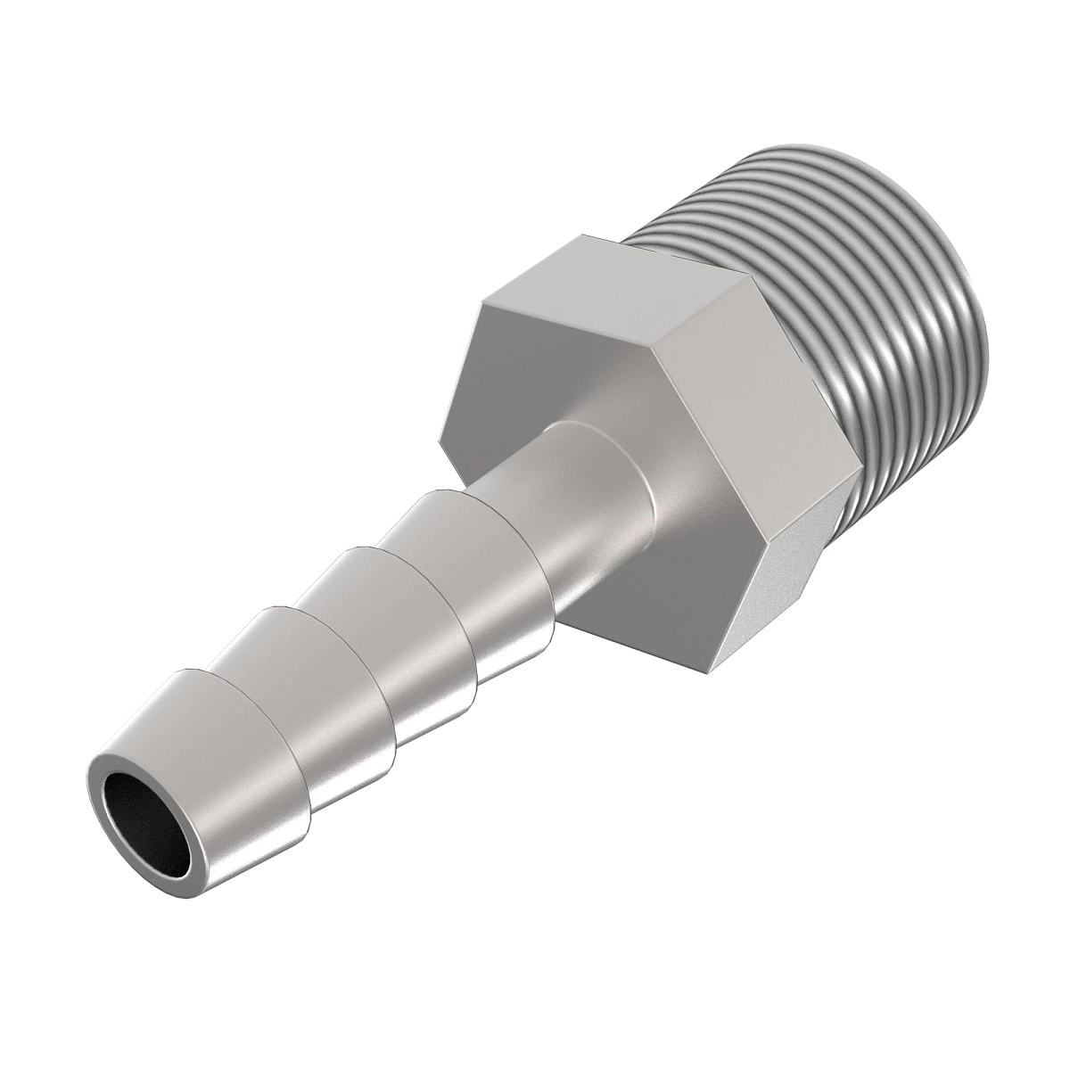 Barb Hose 1/4 NPT X 1/4 Hb