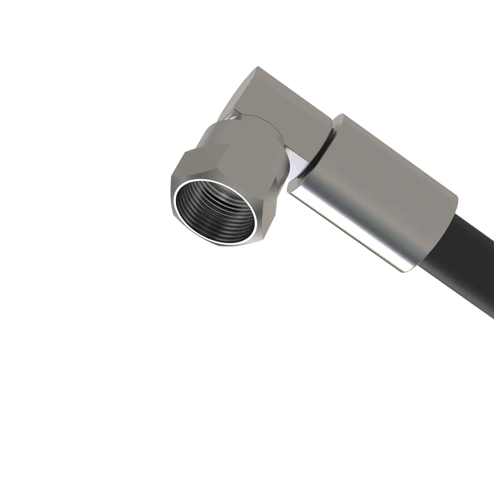 HYDRAULIC HOSE, QUICK UNLATCH BLK