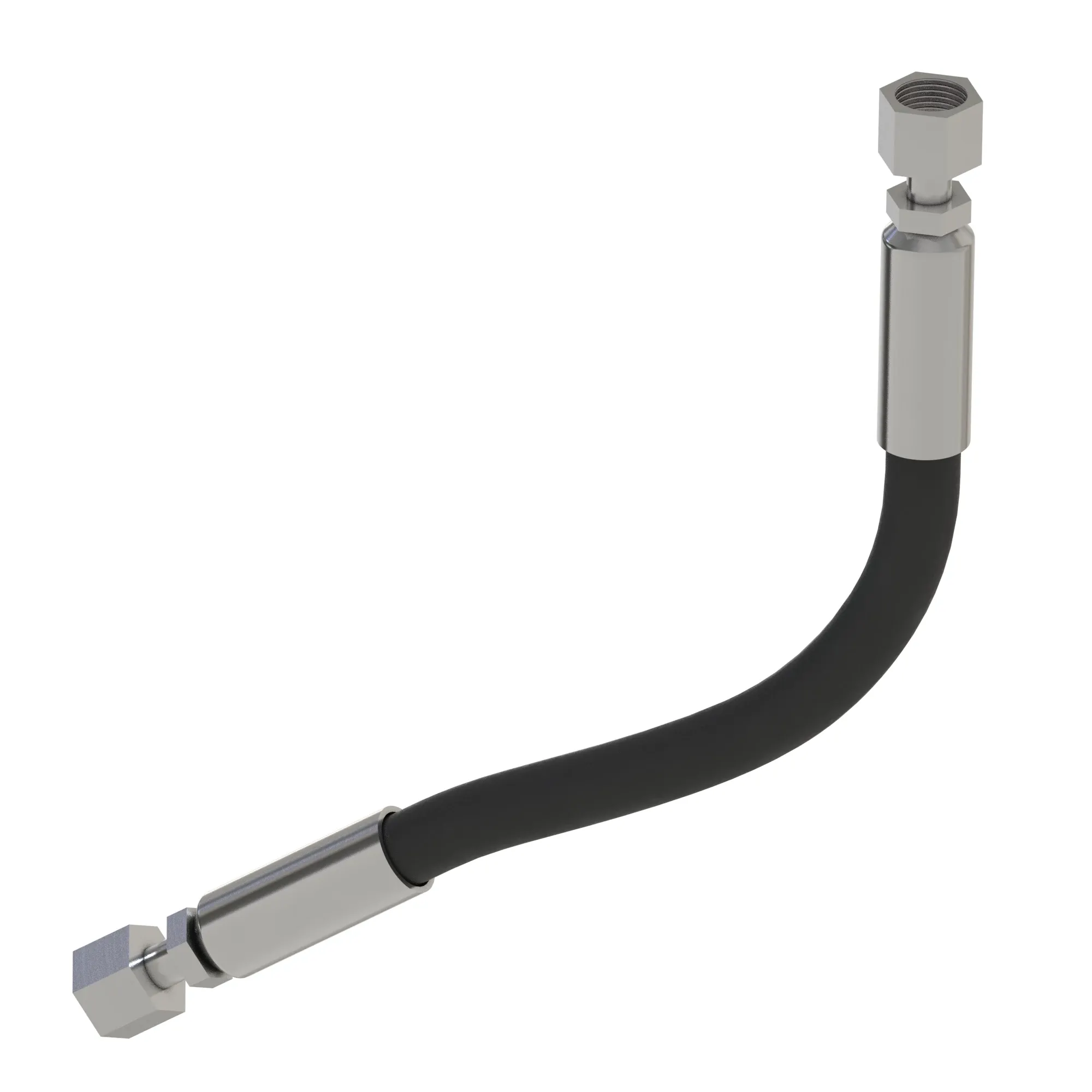 John Deere Hydraulic Hose with Straight End Fittings - AT546668