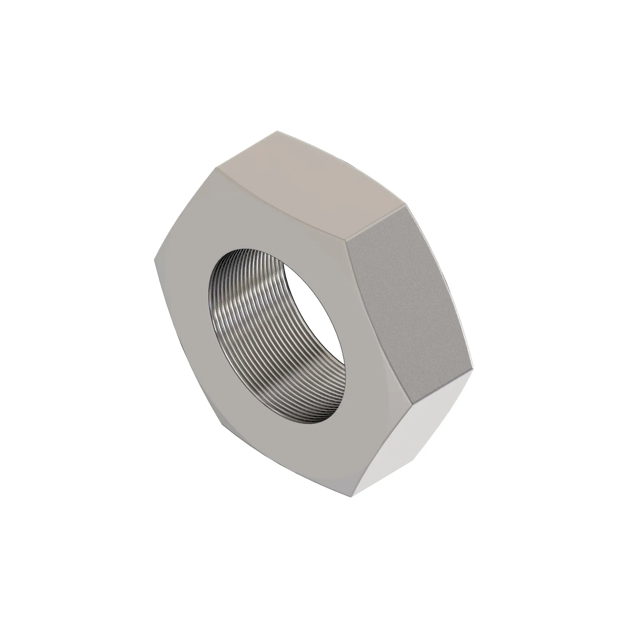 NUT, METRIC, HEX CROWN