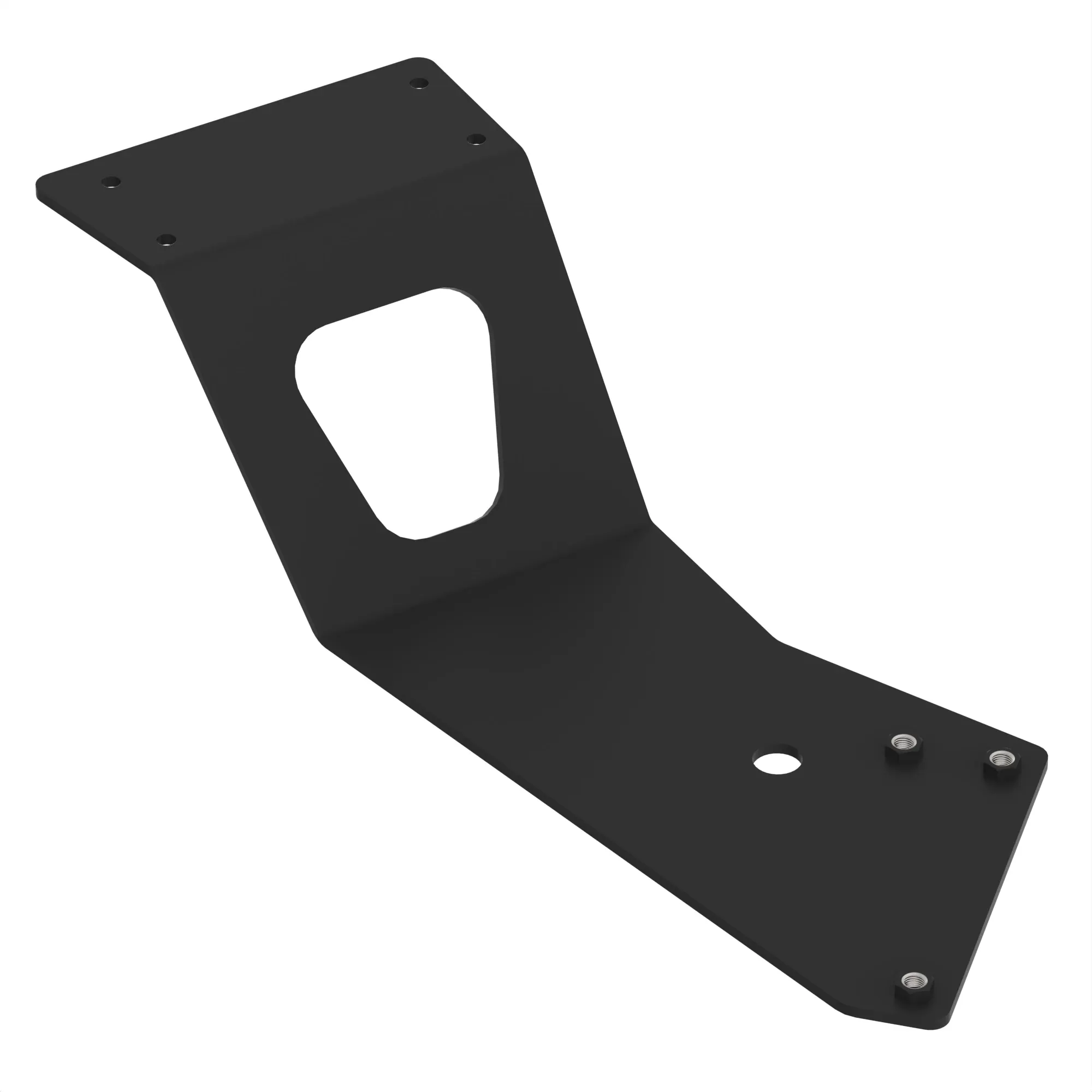 John Deere Left Side Front Step Support Bracket - RE598274