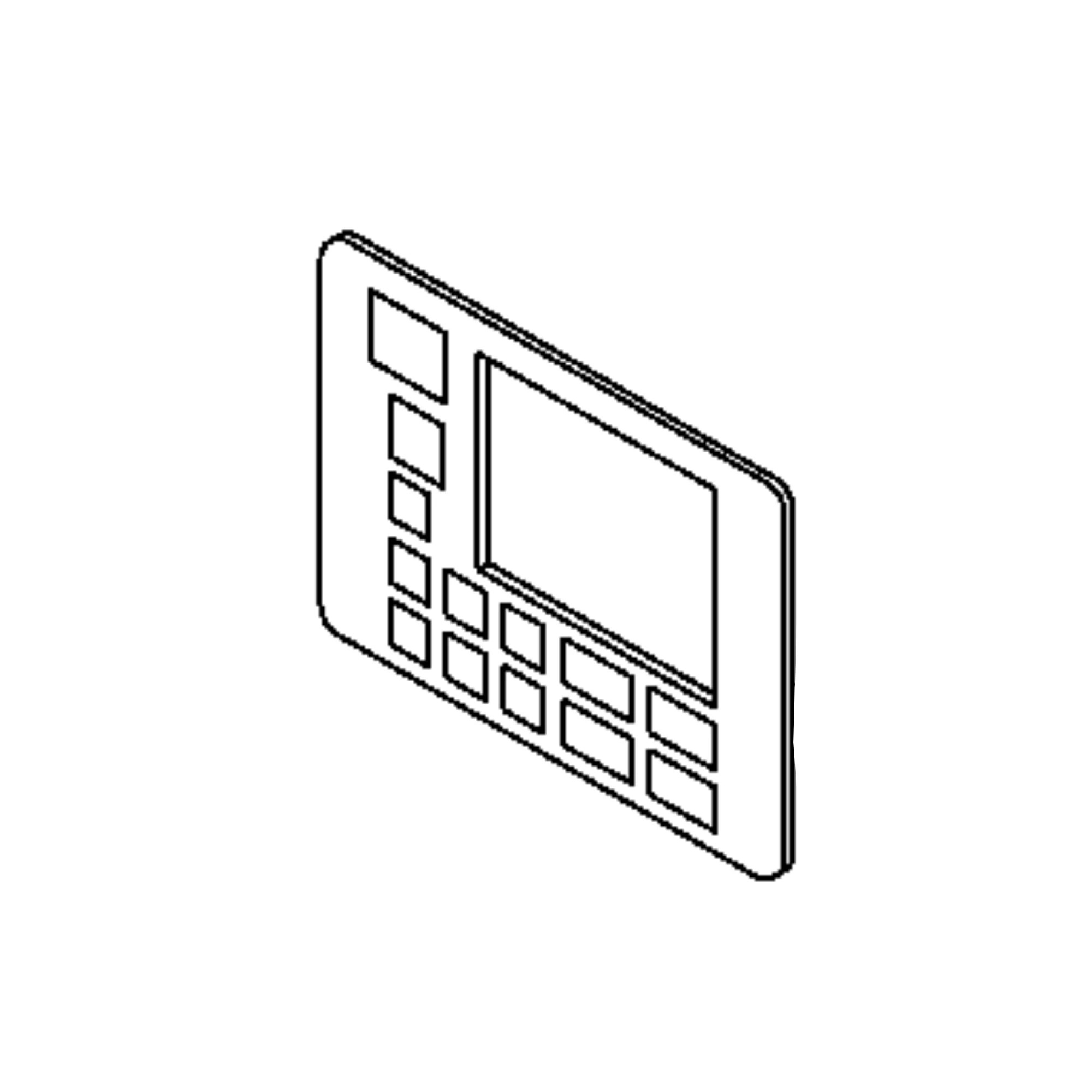 John Deere BaleTrak™ Pro Monitor Faceplate - AFH203415