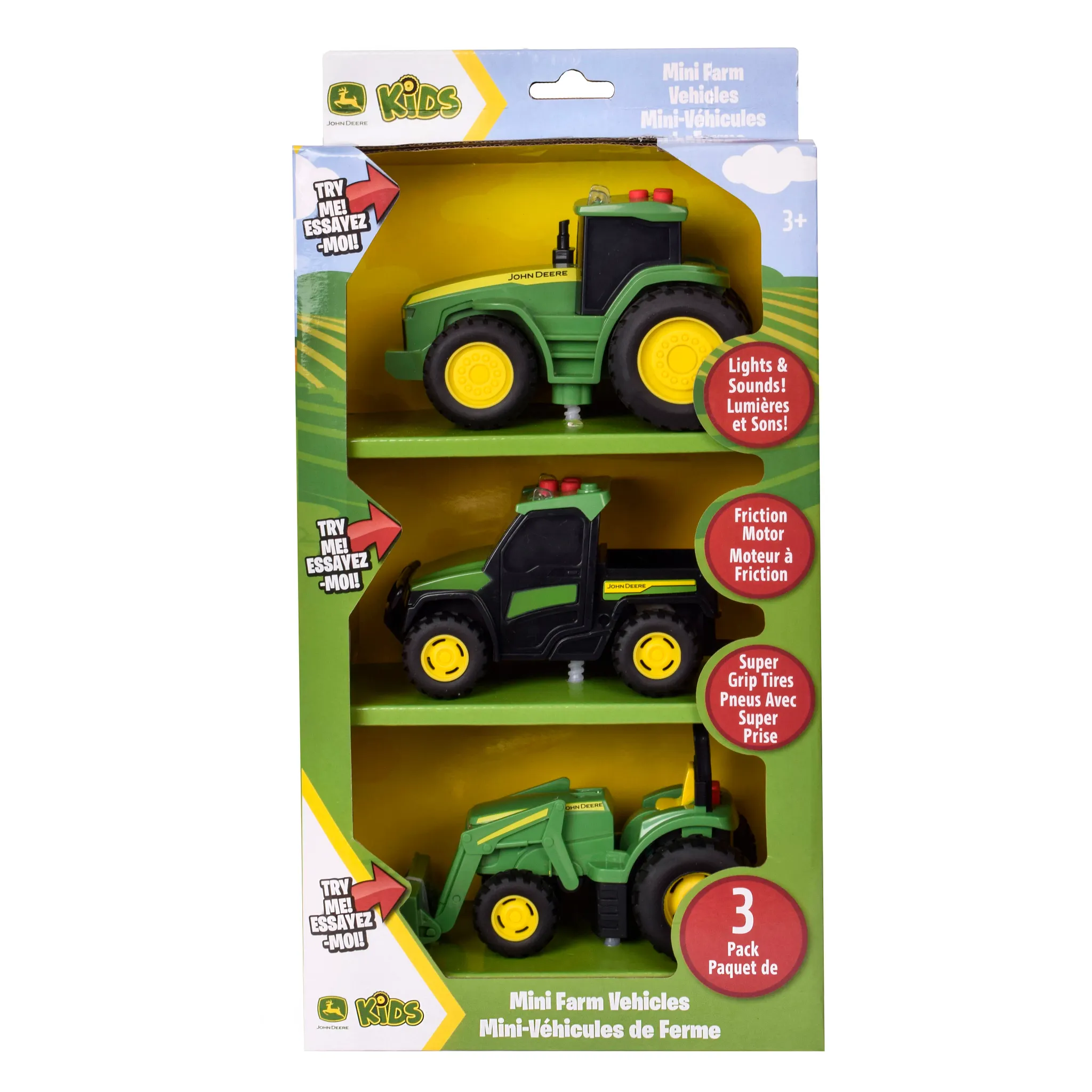 Mini Farm Vehicles - 3 Pack