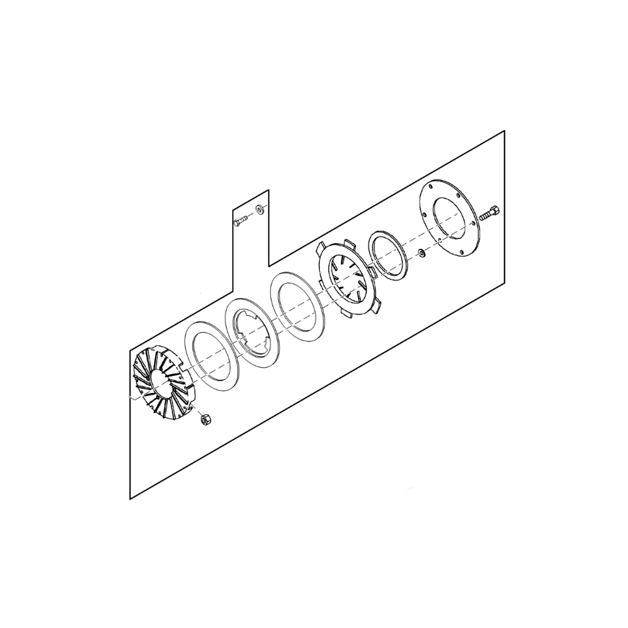 John Deere Rear Driveline Slip Clutch - AE58932