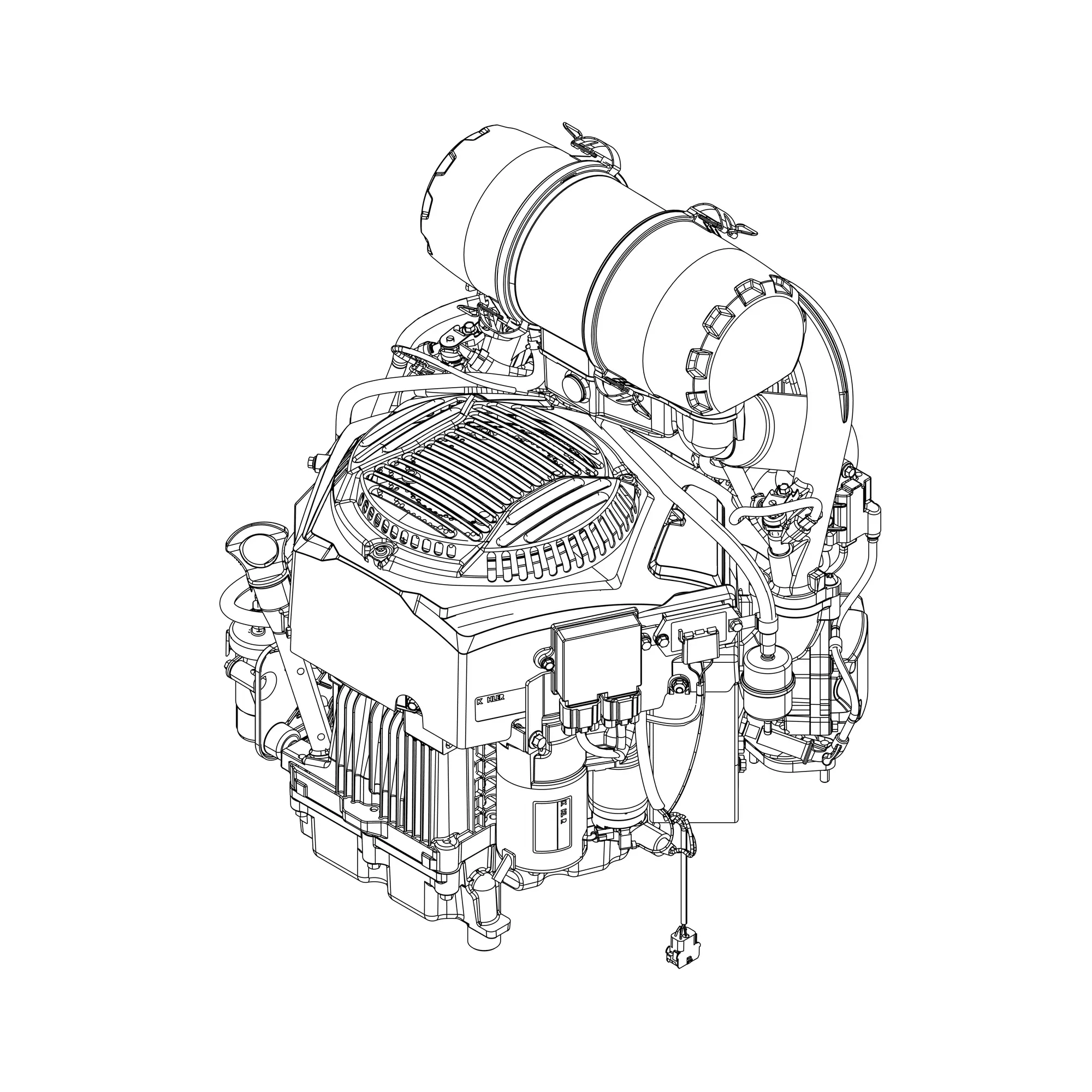 John Deere Gasoline Engine - UC32865