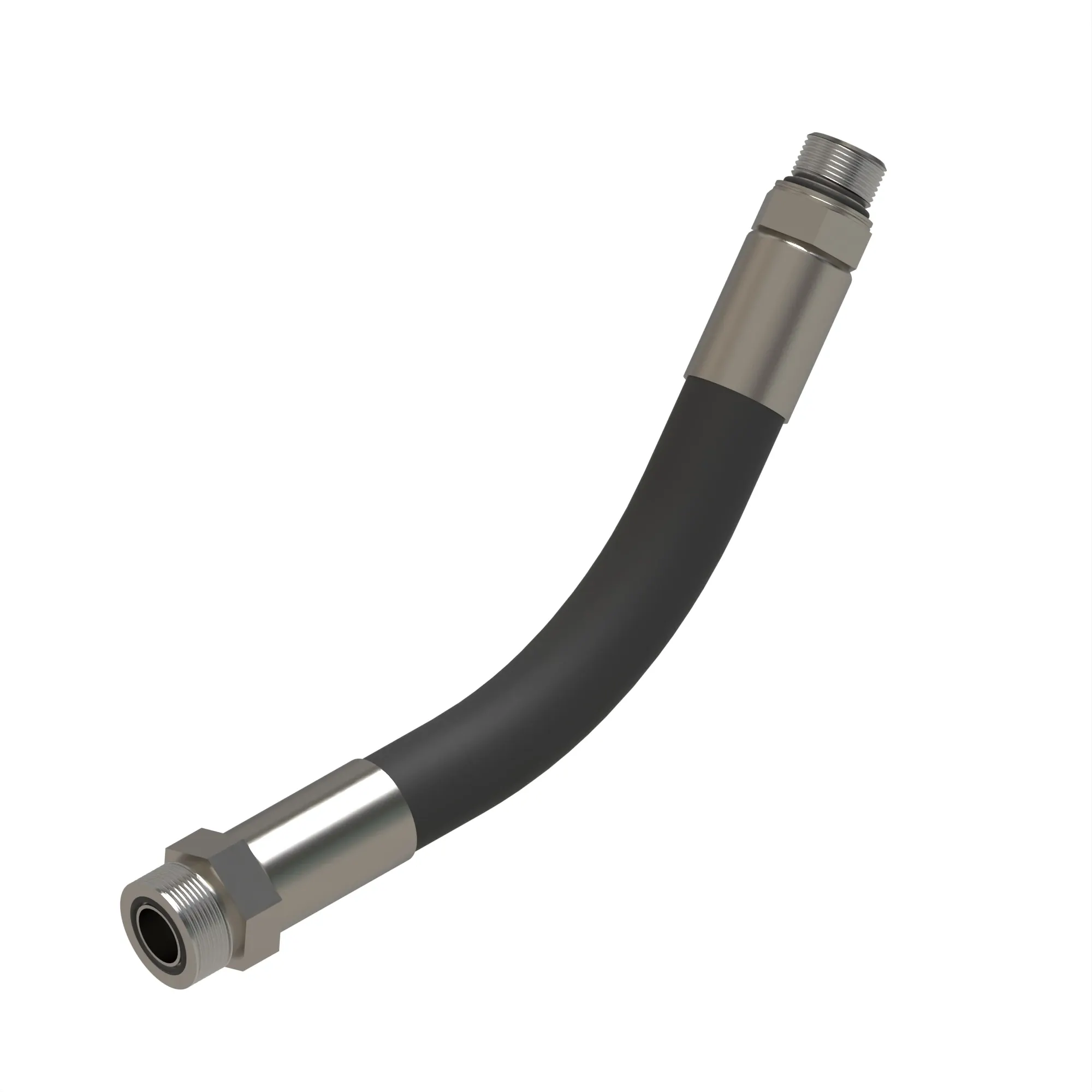 John Deere Front Suction Pump In Hydraulic Hose - AT482206