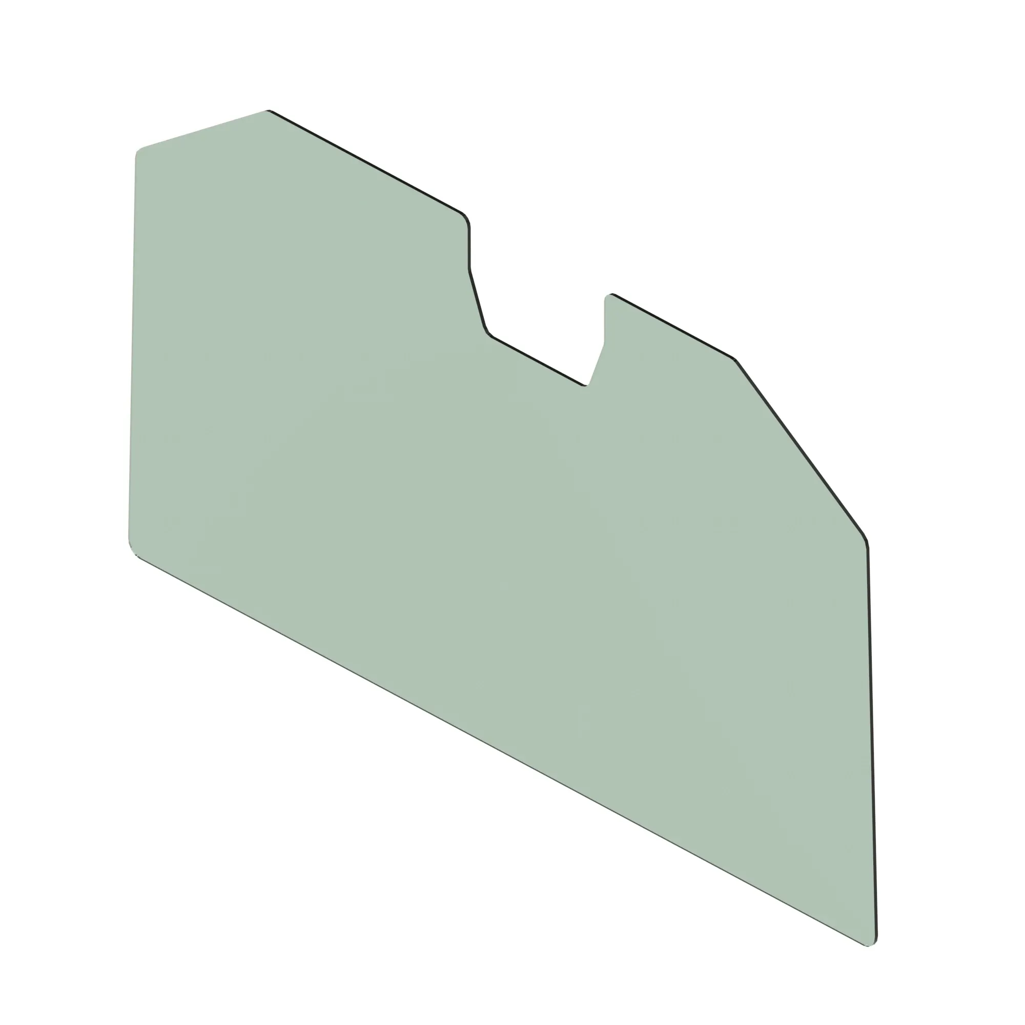 John Deere Rear Window Glass - T406806