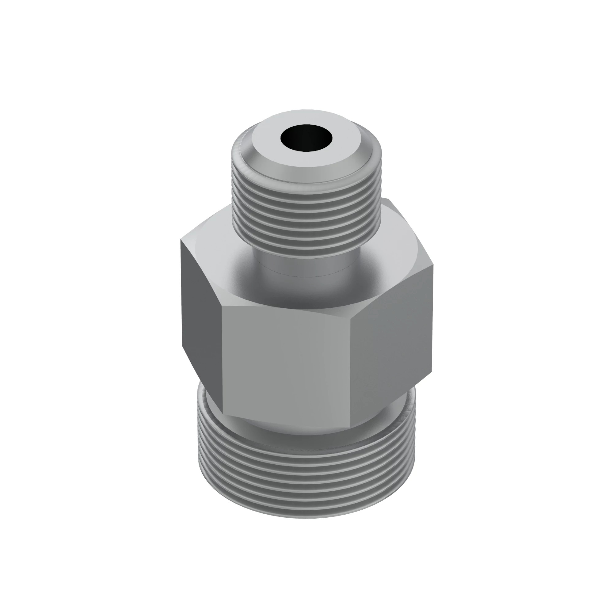 STRAIGHT THREAD CONNECTOR SHORT,O-R
