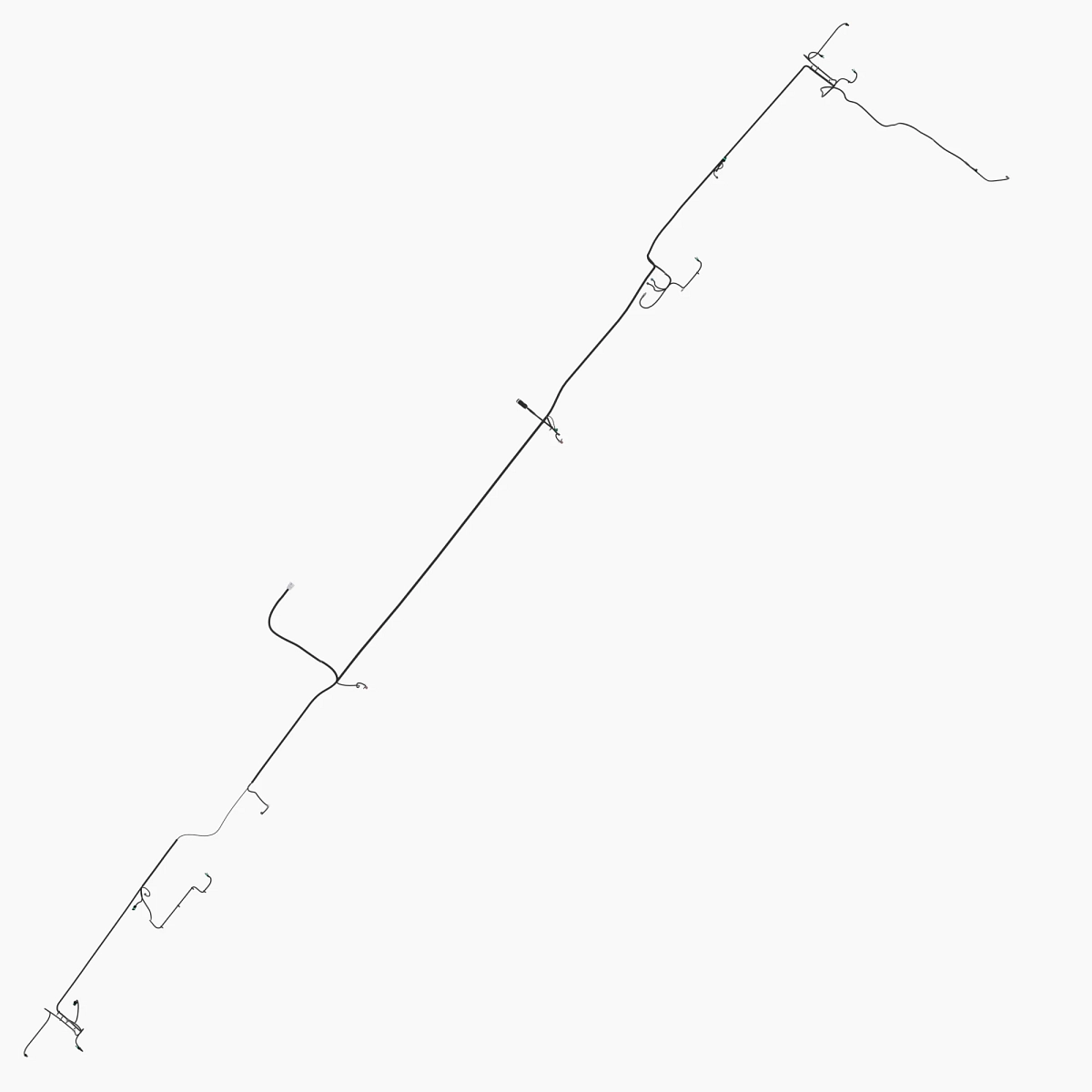 John Deere Flex Draper Header Wiring Harness - AXE89398