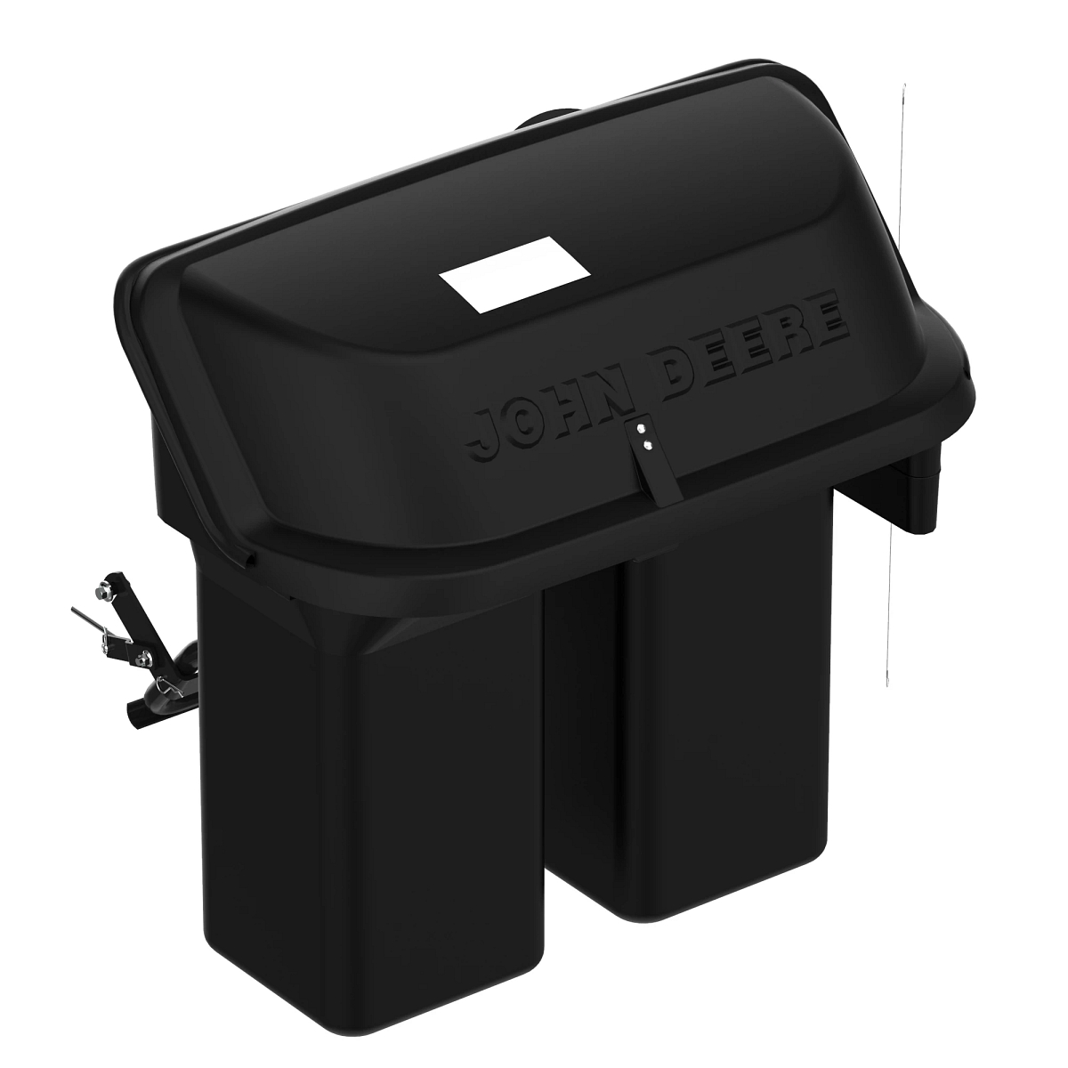 John Deere Material Collection Hopper Attachment, 2 Bag, 7 Bushel - BM20454