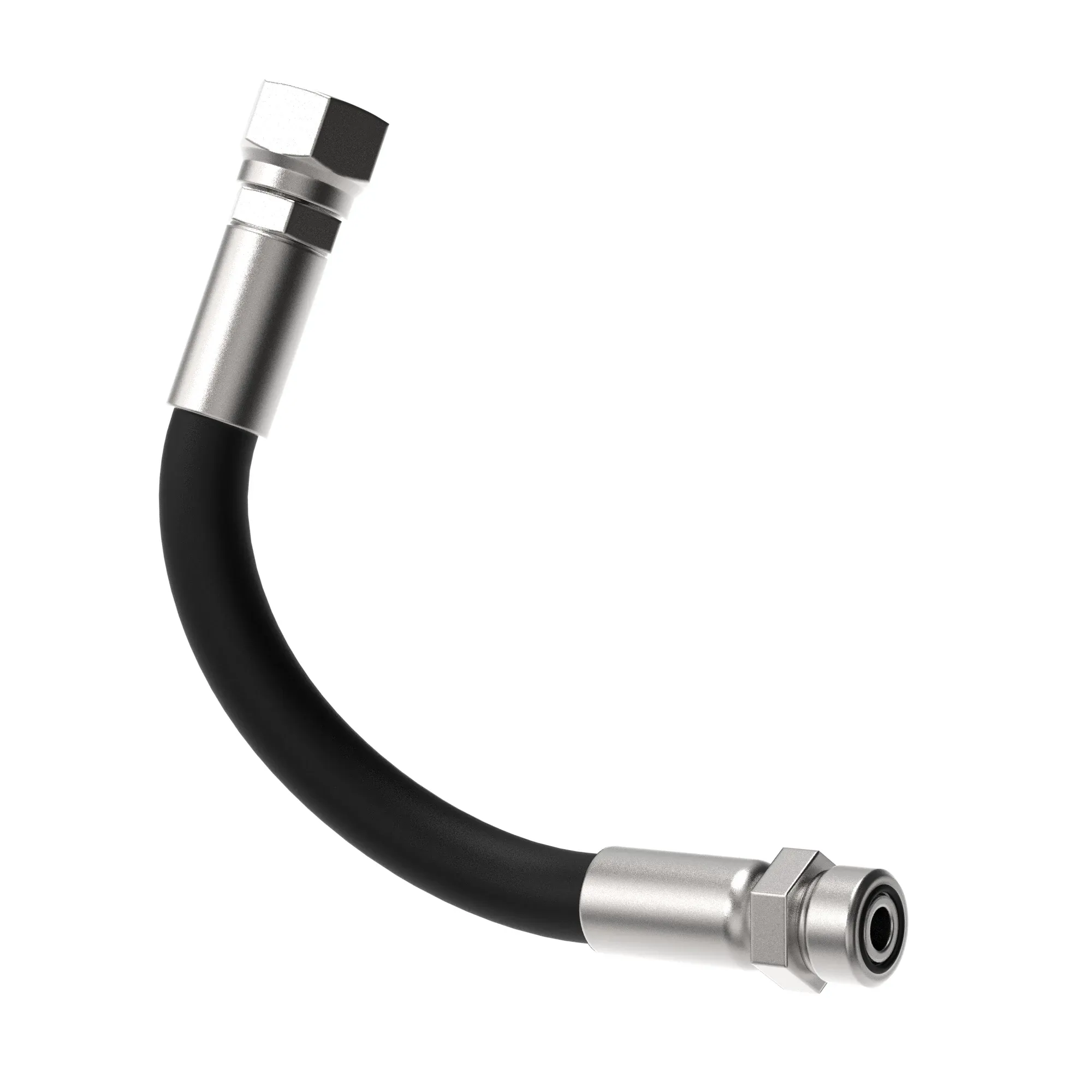 John Deere Brake Work Port Hydraulic Hose - RE341728