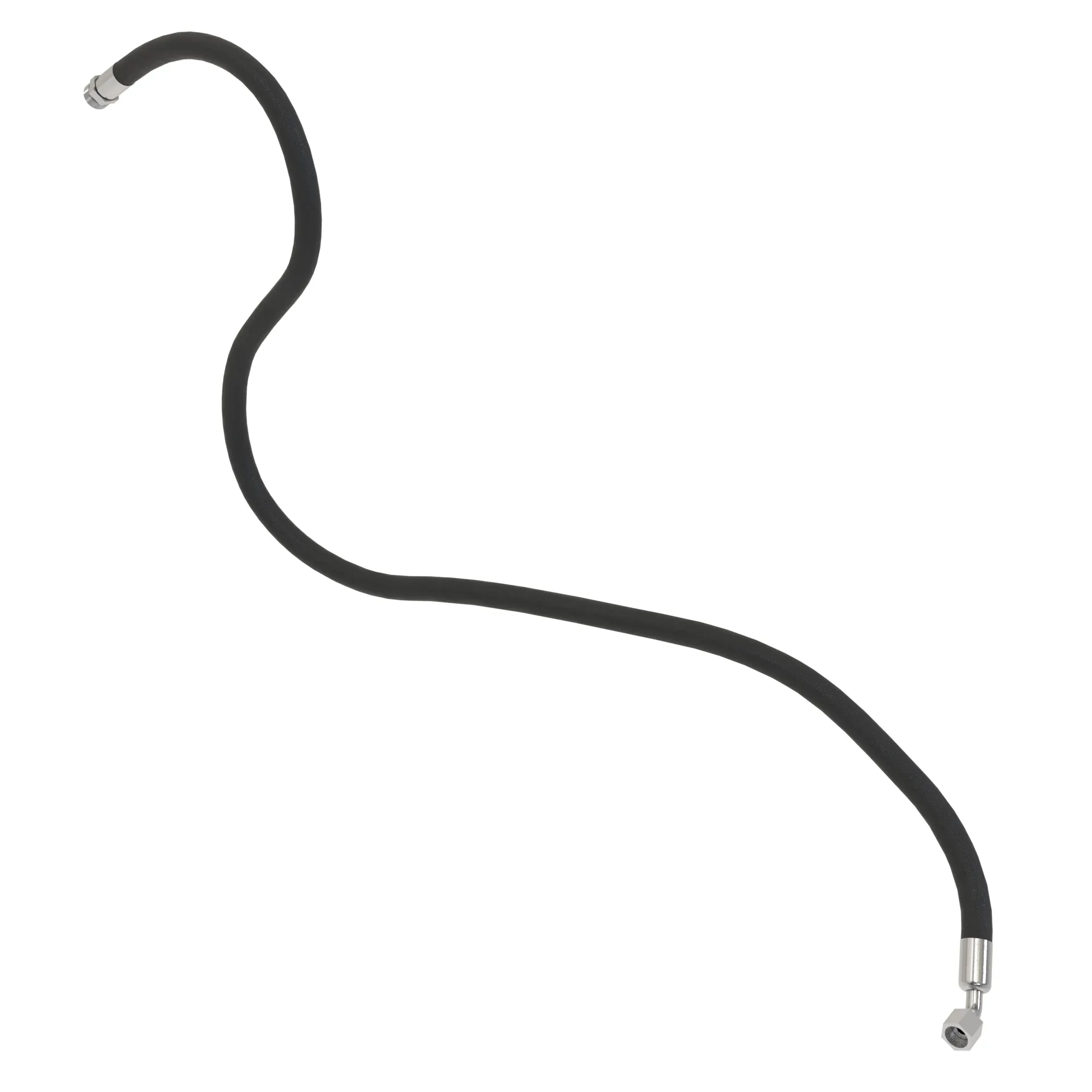 John Deere Loader Bucket Cap (Inboard) Hydraulic Hose - AT198258