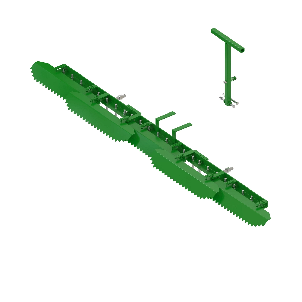 Rake, Serrated Blade