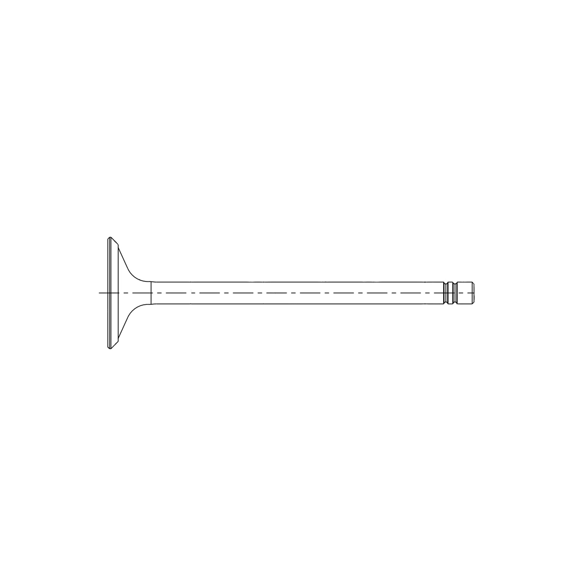 INTAKE VALVE, .003 OVERSIZE