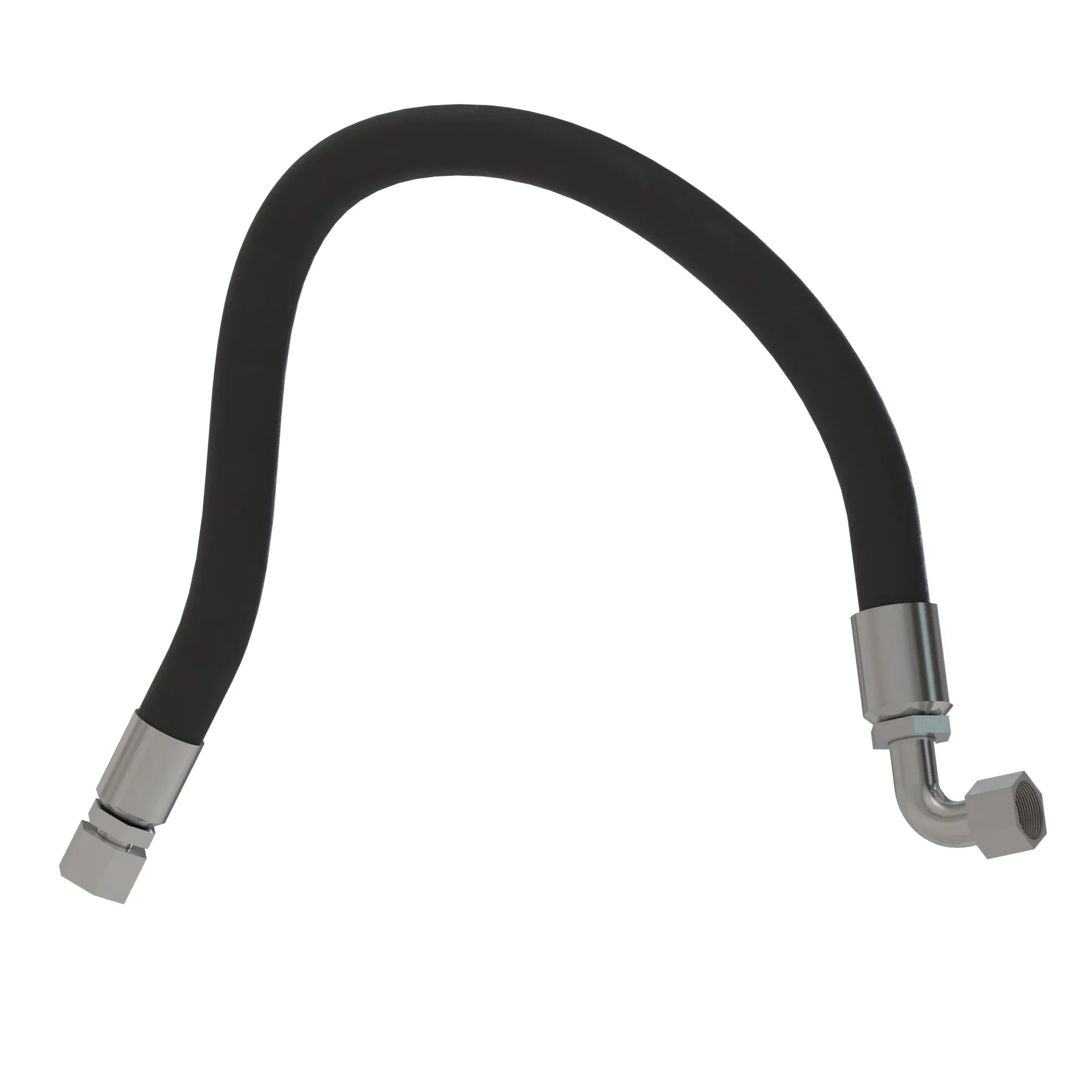 John Deere Elevator Relief Valve Hydraulic Hose - AXT22151