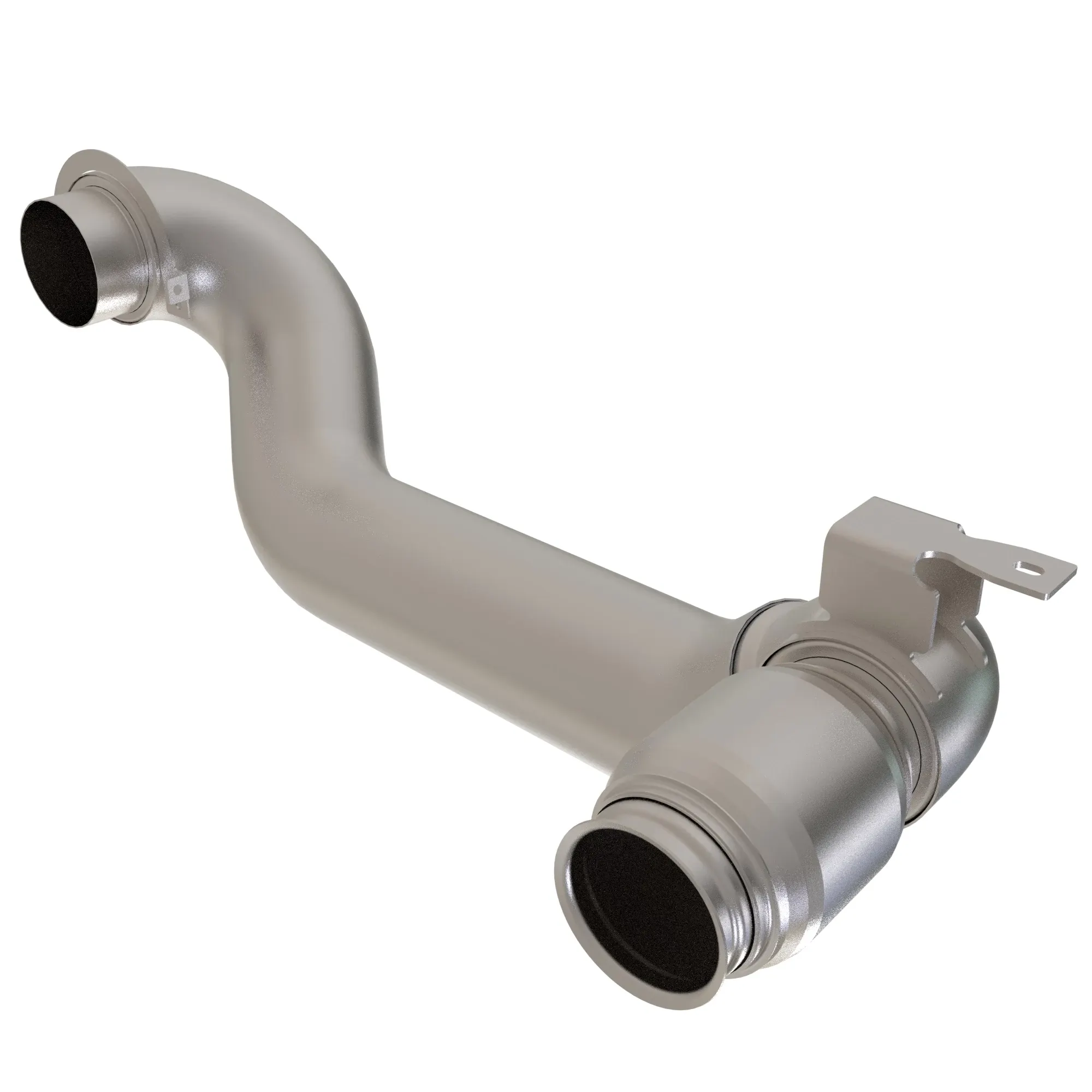John Deere Turbocharger Outlet Exhaust Pipe - RE568441