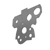 John Deere Cylinder Block Front Plate - DZ113165