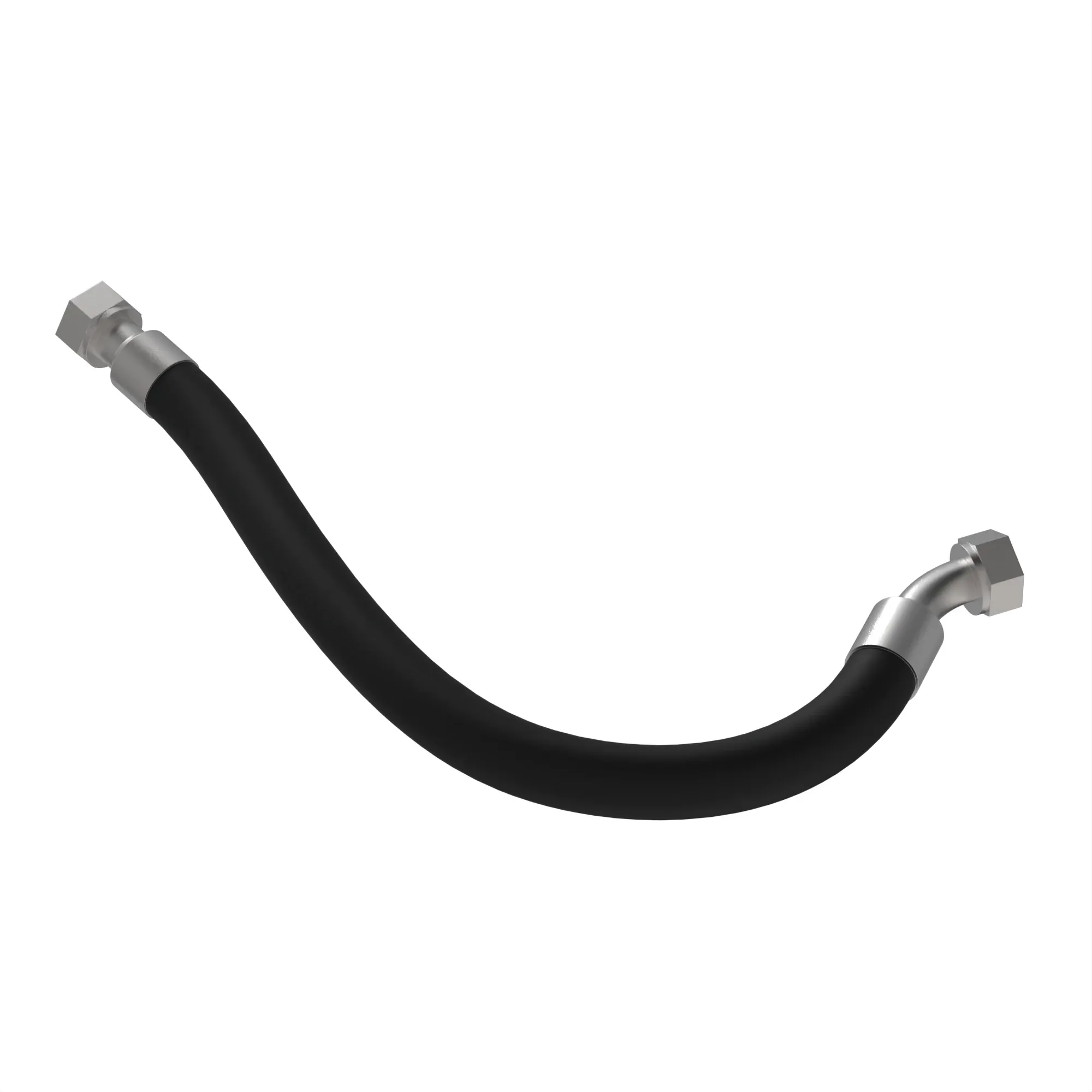 John Deere Boom Valve to Right Manifold Hydraulic Hose - F074457