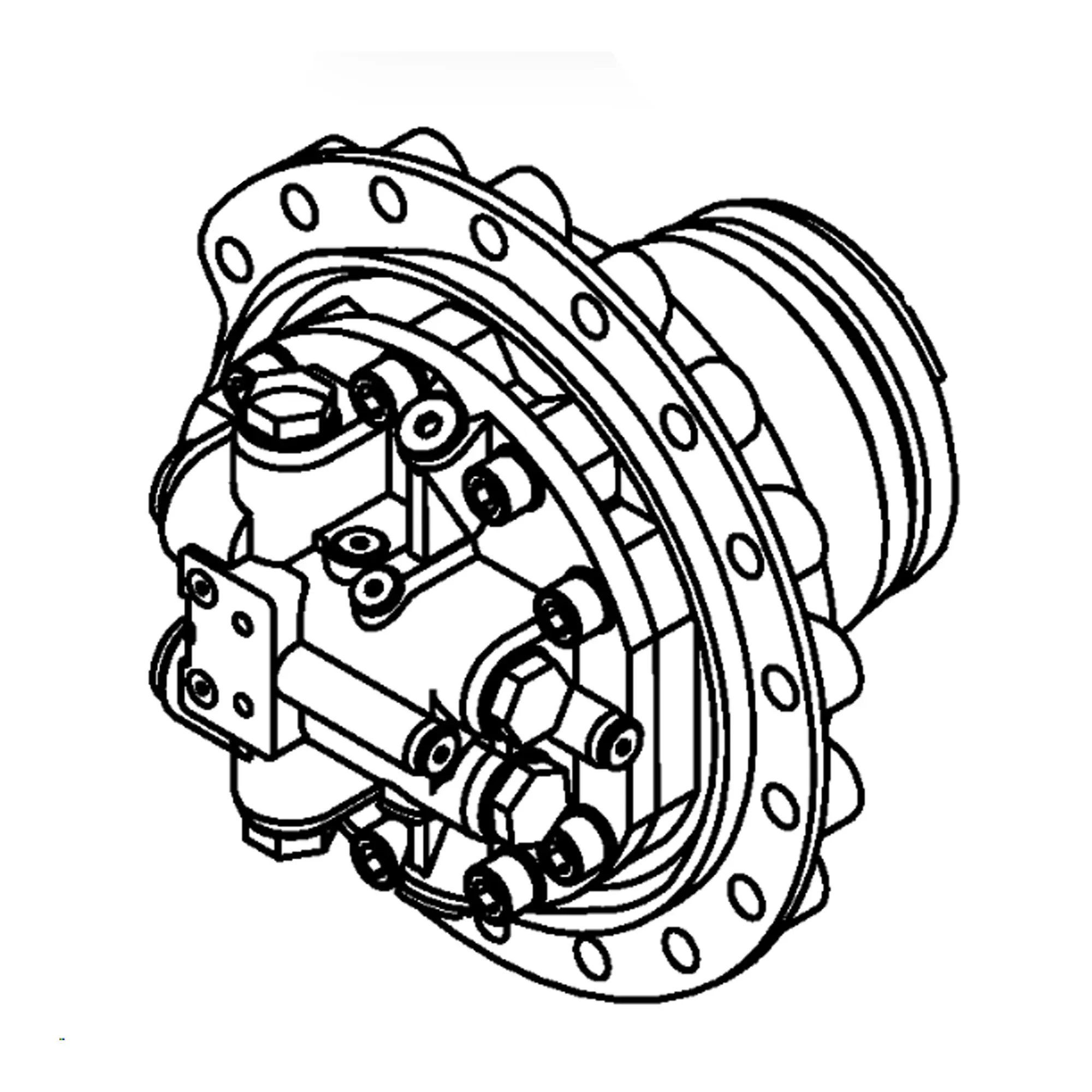 John Deere Reman REMAN Hydraulic Propel Motor - PG203771