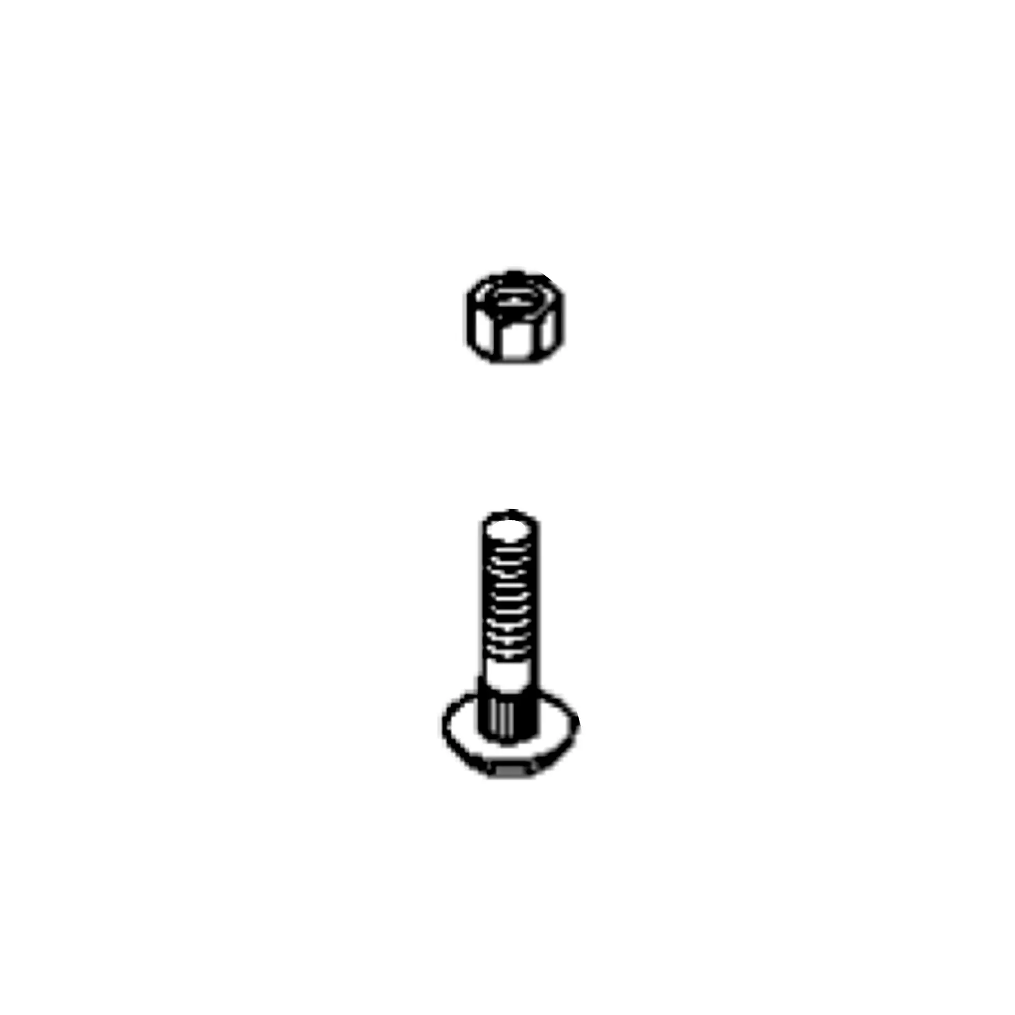 John Deere Knife Lock Nut and Bolt Kit - AE57069