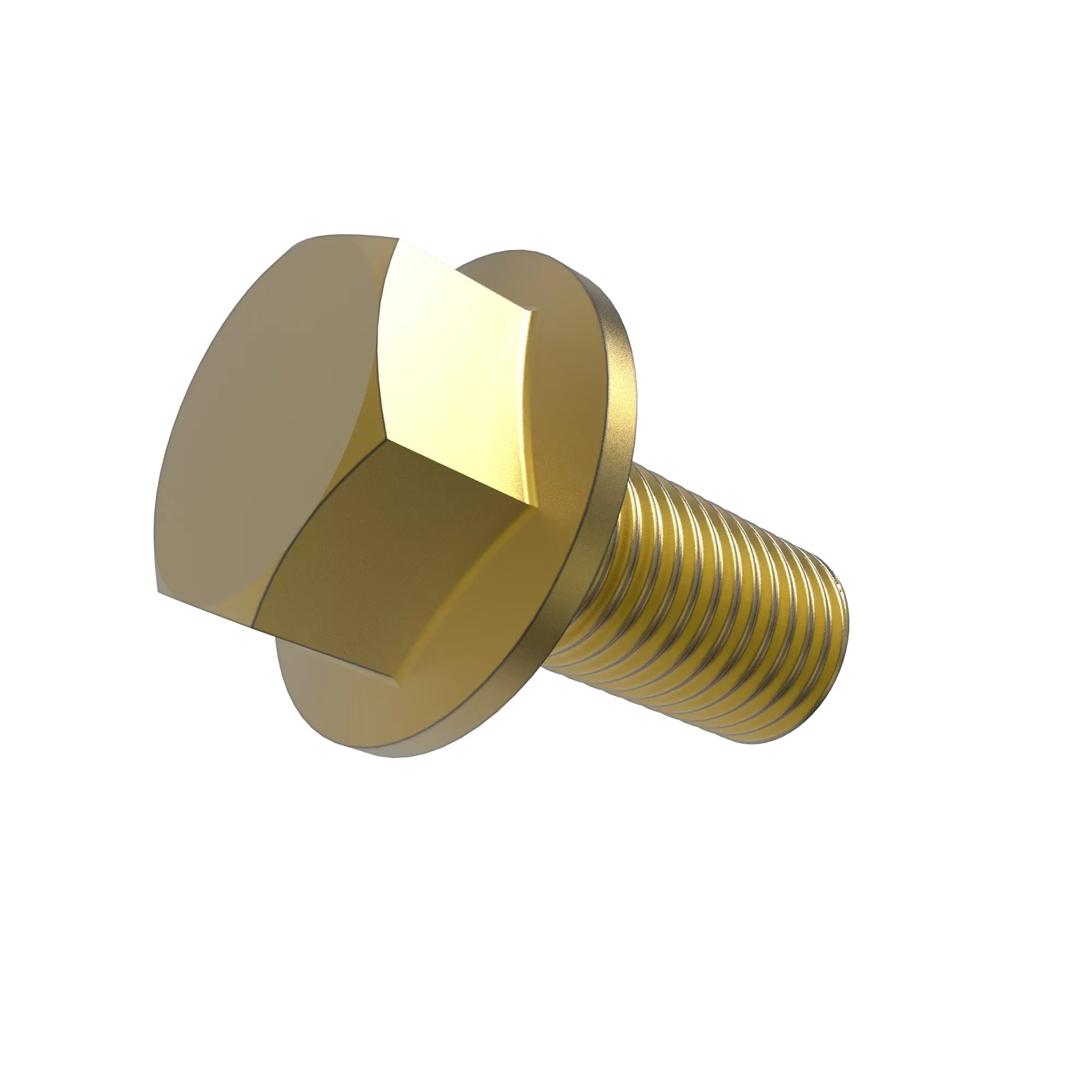 John Deere Hexagonal Head Flanged Screw, M20 X 40 - 19M8709