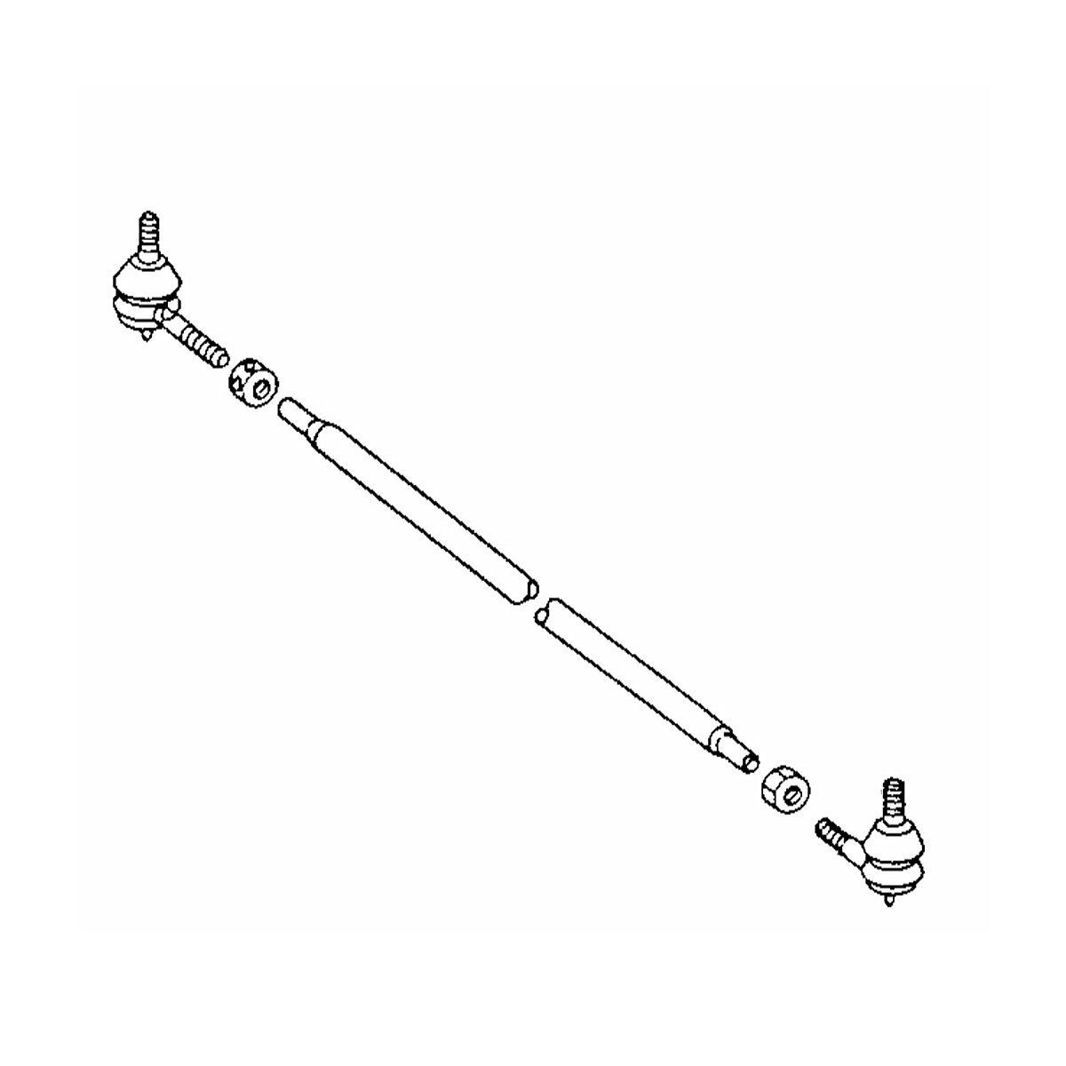 Rod, Tie, With Ends