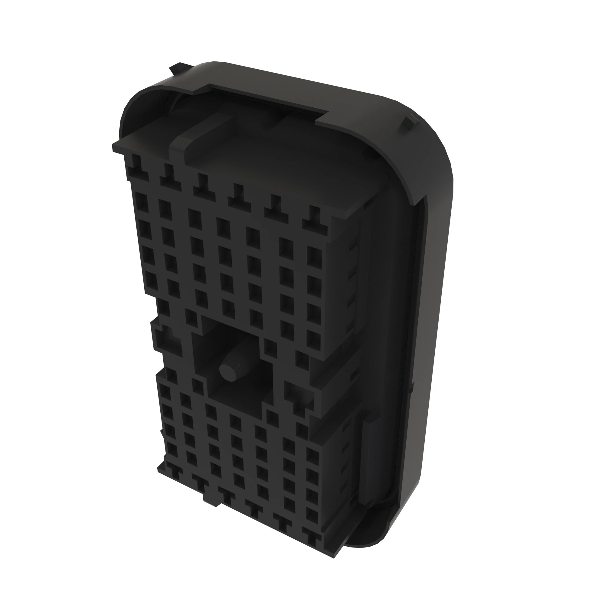 CONN DELPHI MIXED 78W FS BLK PLSTC