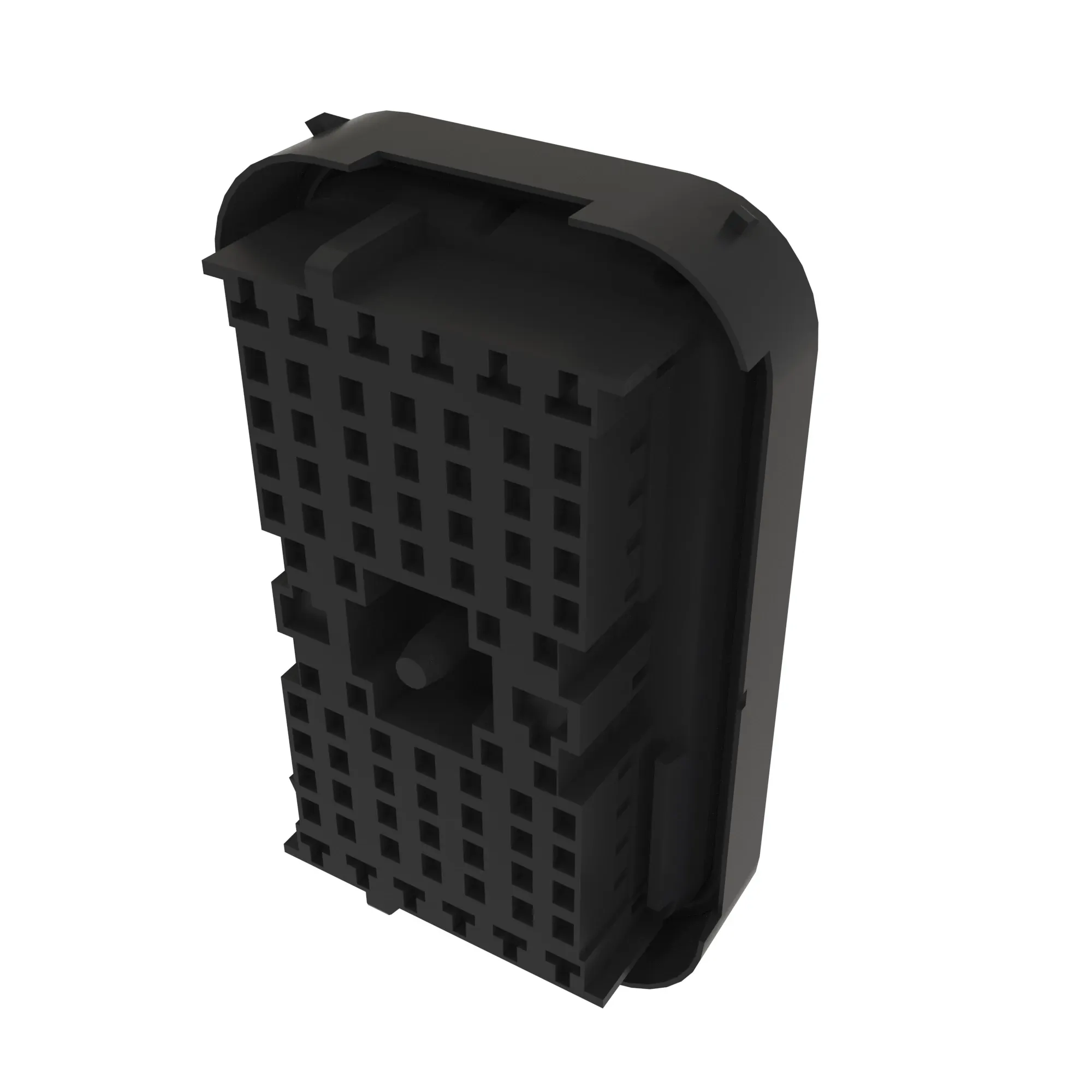 CONN DELPHI MIXED 78W FS BLK PLSTC