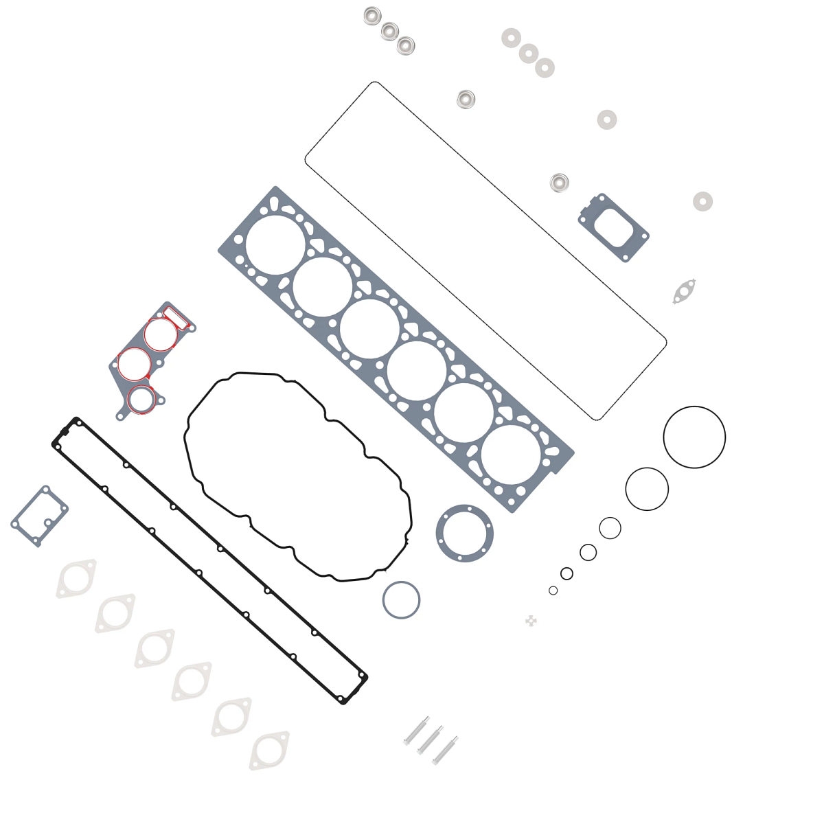 GASKET KIT, CYLINDER HEAD REMOVAL,