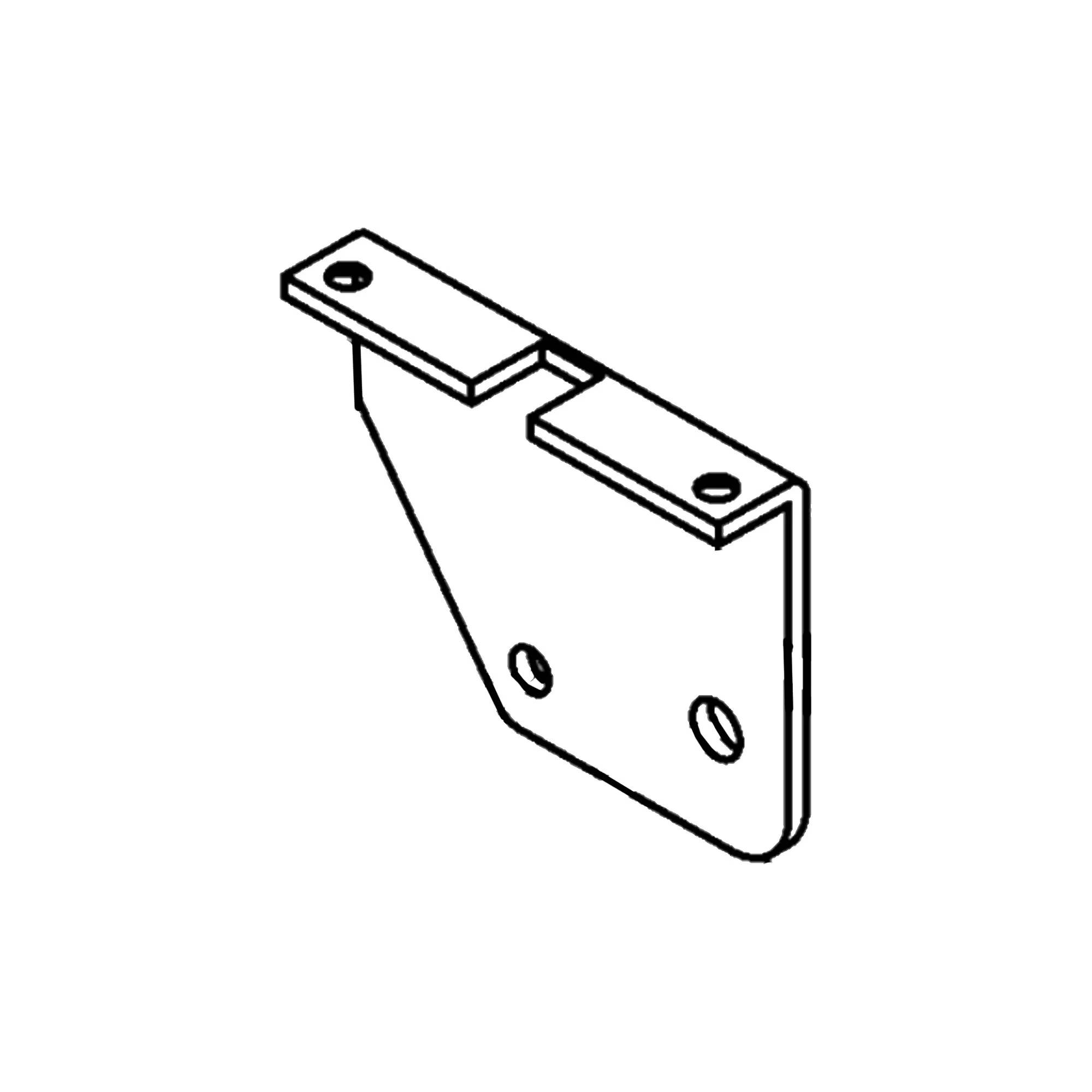 John Deere Seat Bracket, Right Side - F073793