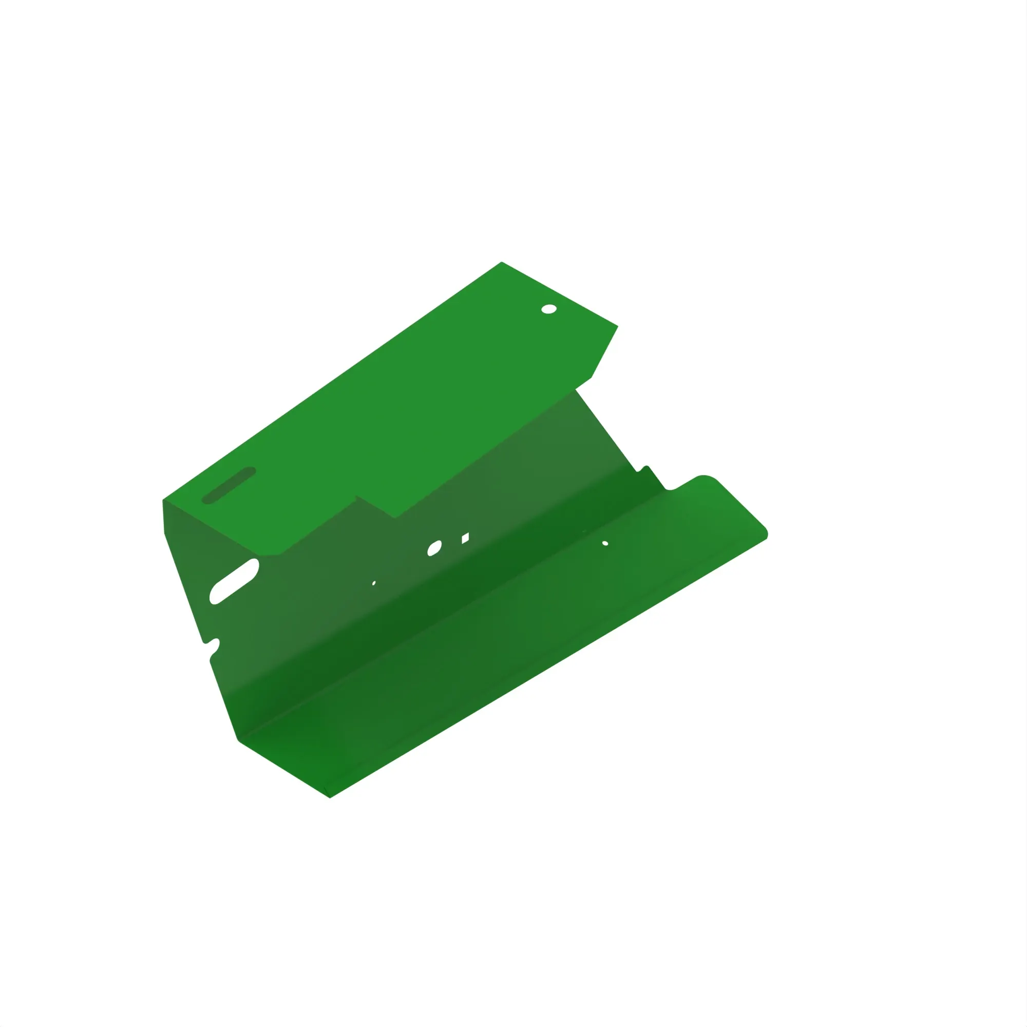 John Deere Feeder House Left Side Rear Shield - H205822