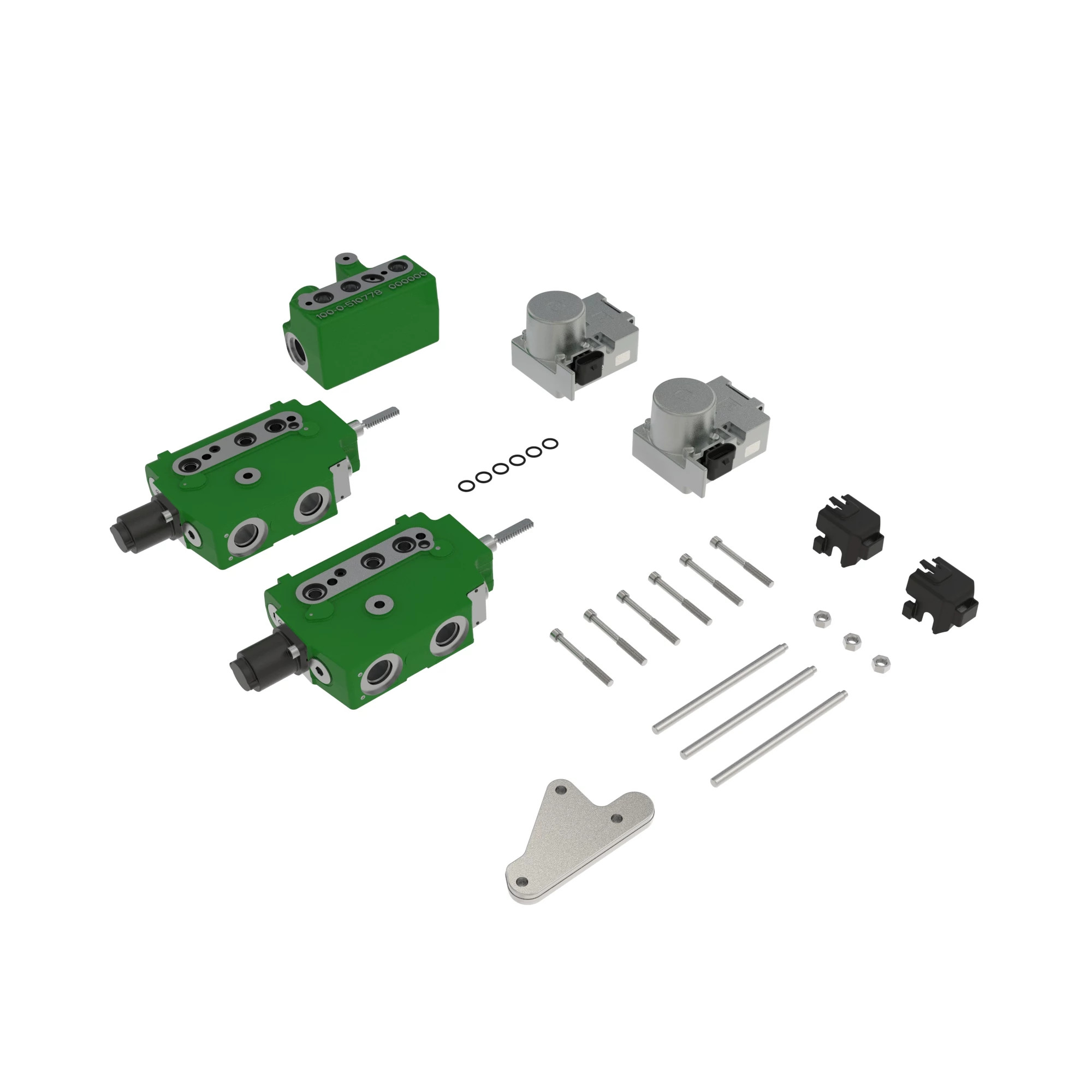 John Deere 2-Function Electrical Midstack SCV Attachment - BL15462