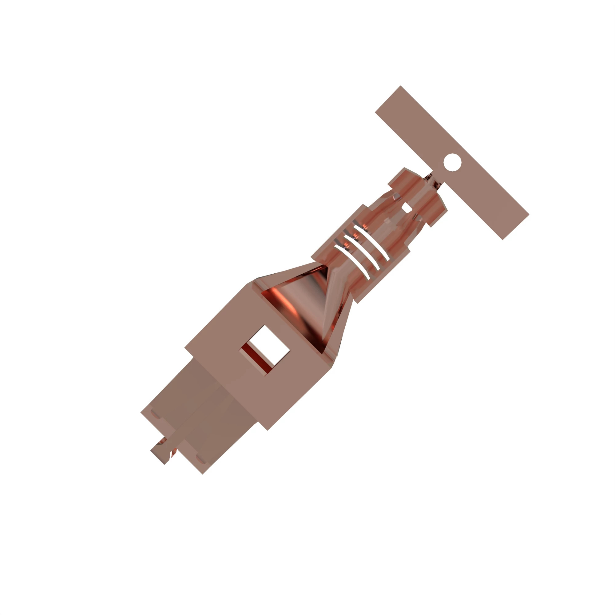 FCI DCI FEMALE SLD TIN COPPER