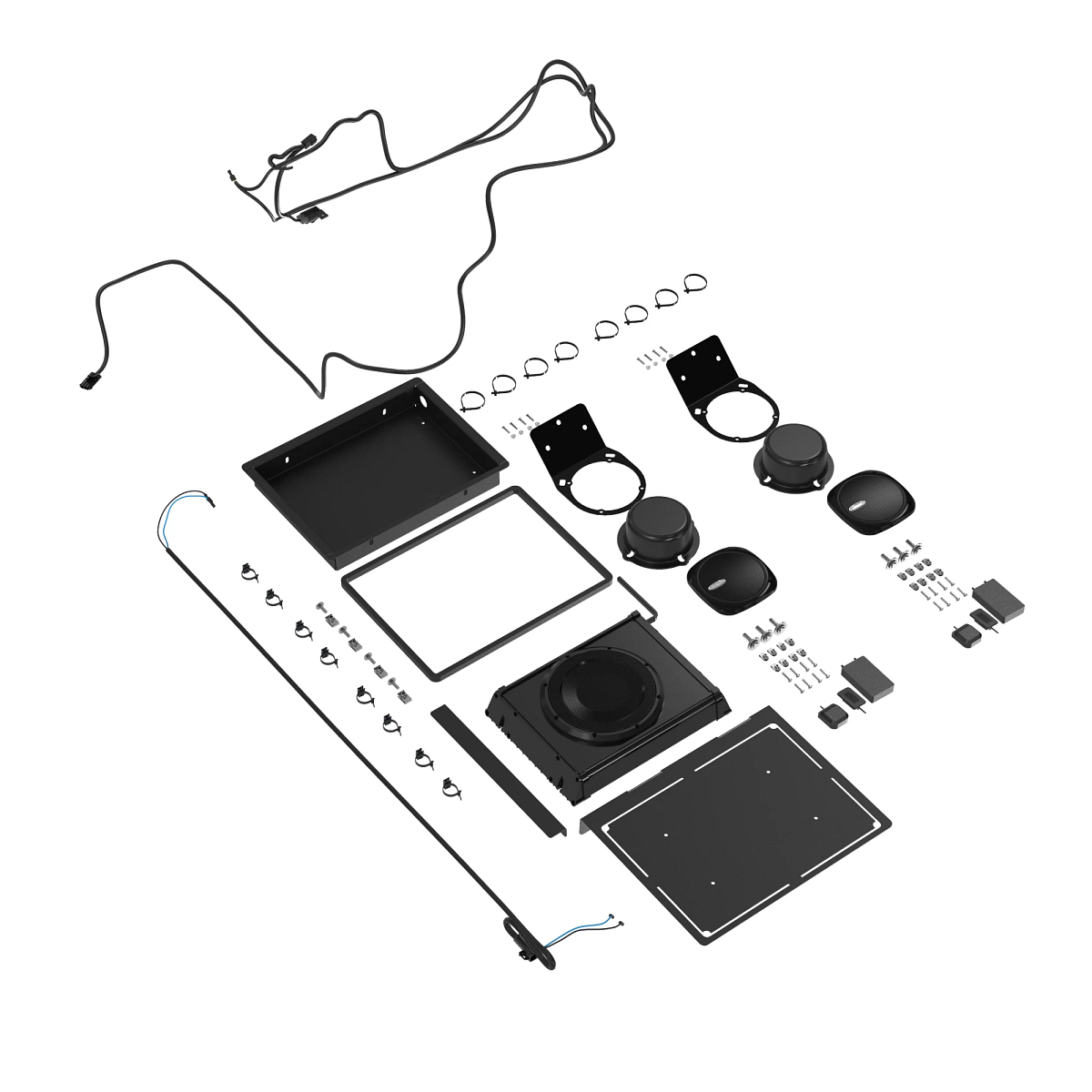 John Deere Premium Speaker Kit, 835/865 - BUC10619