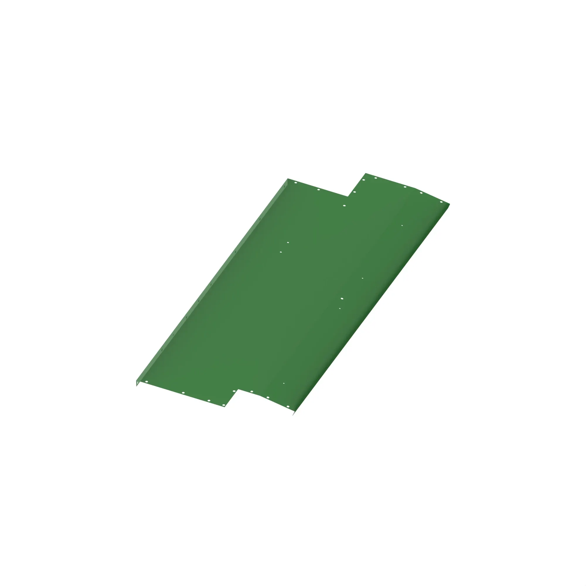 John Deere Left Side Rear Hood Panel - N222541