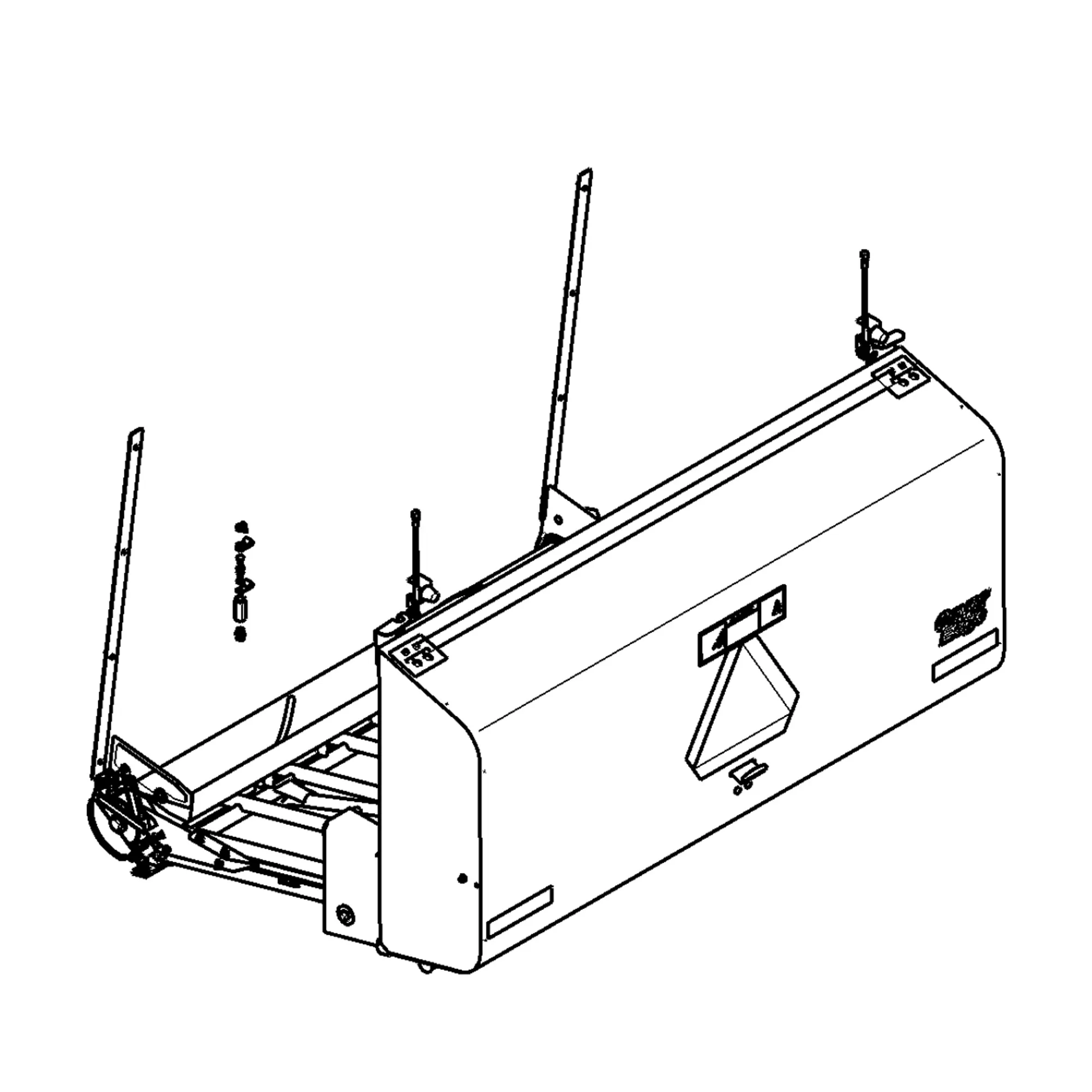 John Deere Complete Surface Wrap Attachment - BE32664