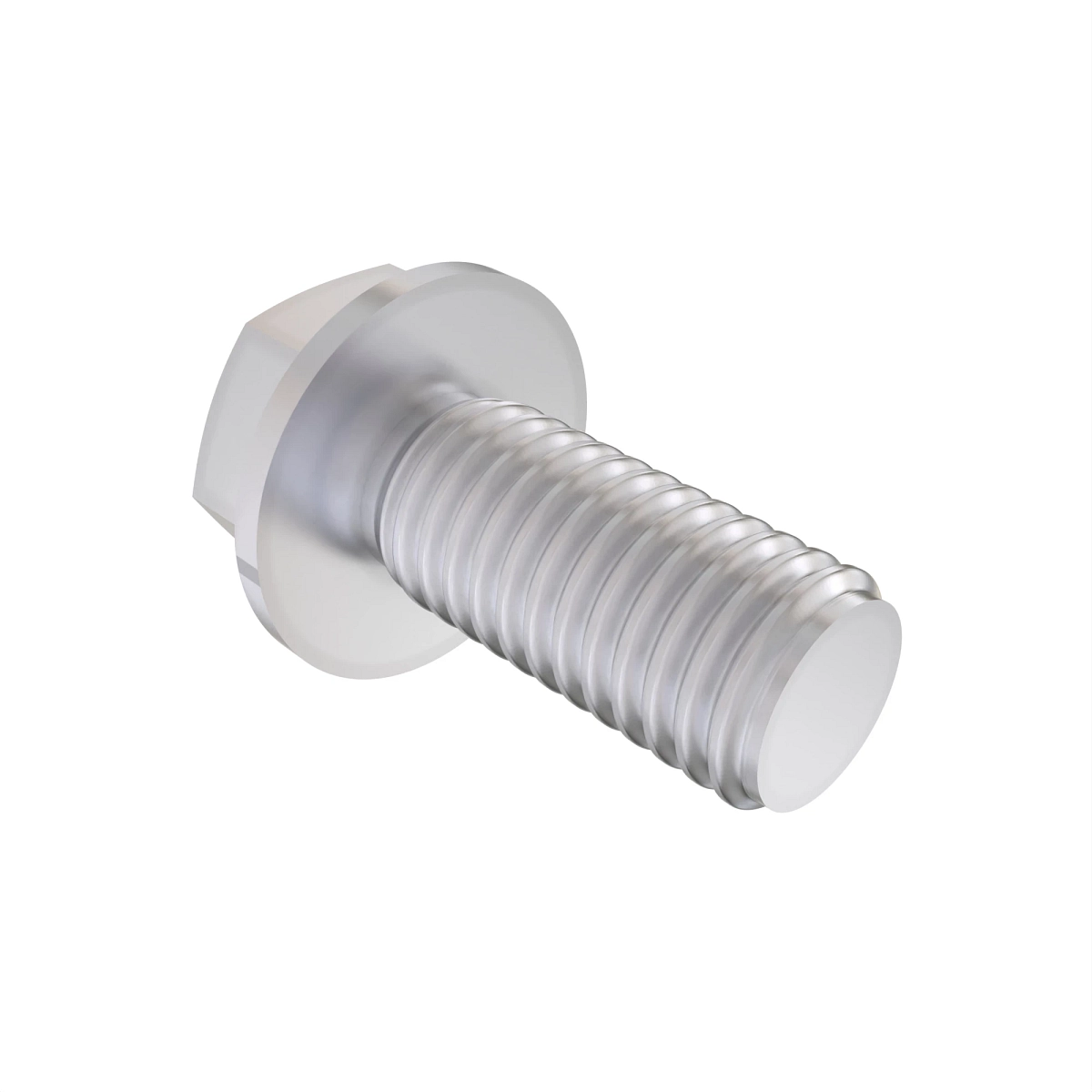 Screw, Flanged, Metric, Serrated