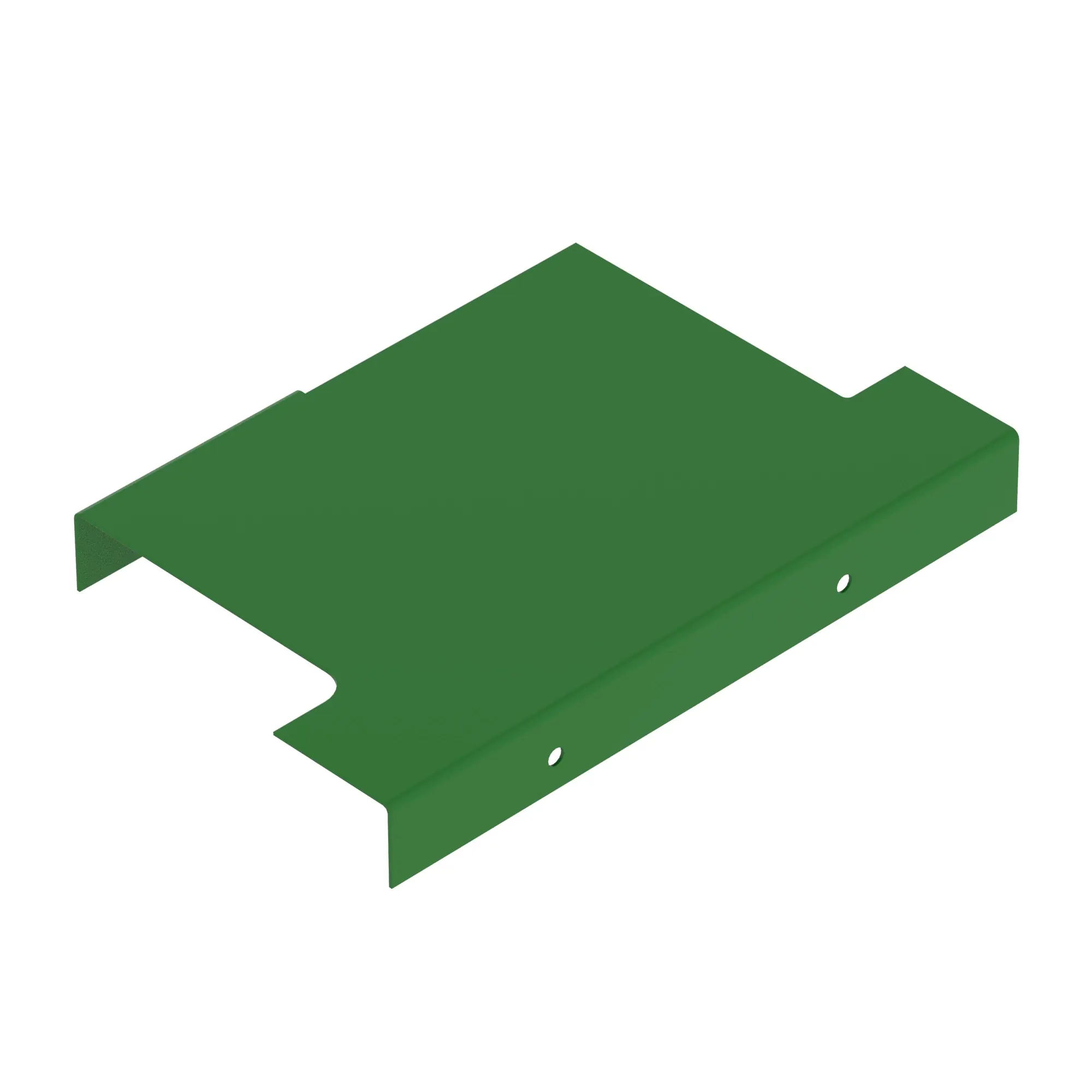 John Deere Cap Right Side Front Filler Plate Angle - H208728