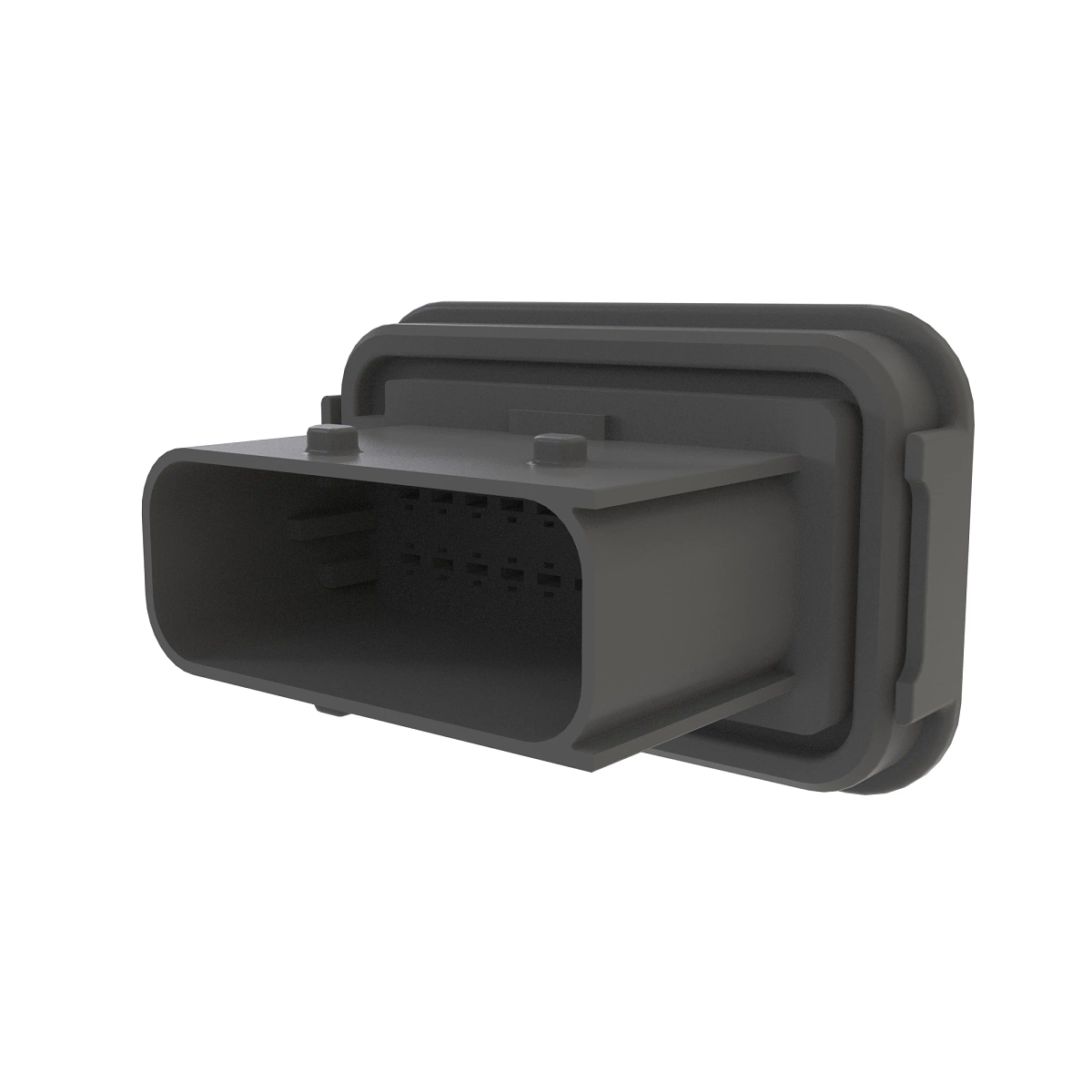 CONN TYCO MCP 18W MS BLK PLSTC