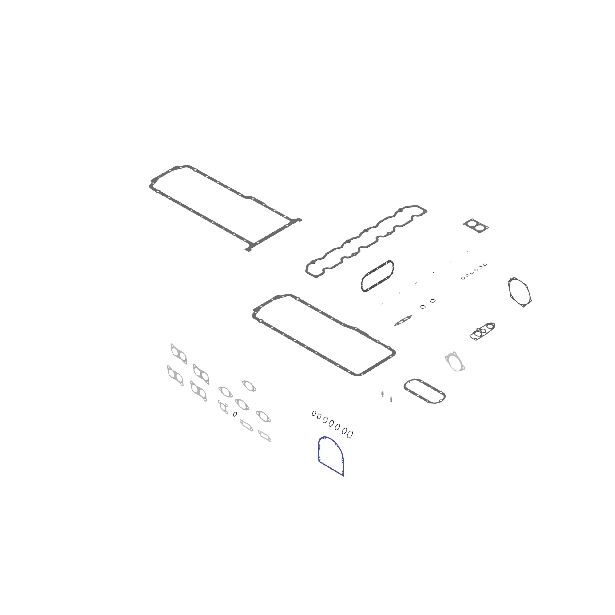 John Deere Engine Rebuild Gasket Kit - RE524395
