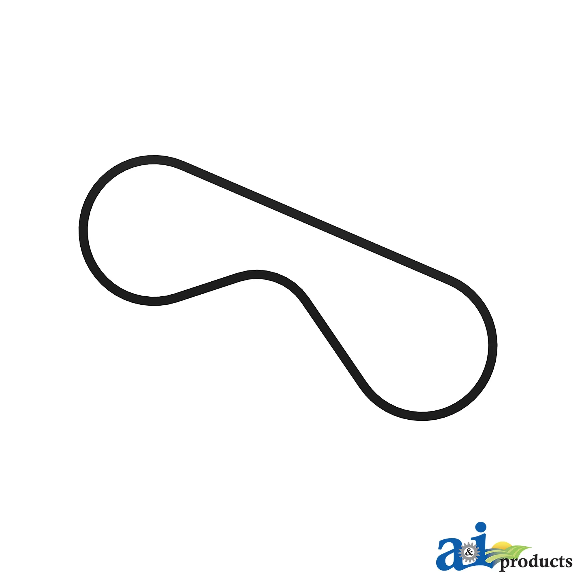 A&I Products V-Belt, Effective Length 1479.6 mm (58.3 inch) - A-H101813
